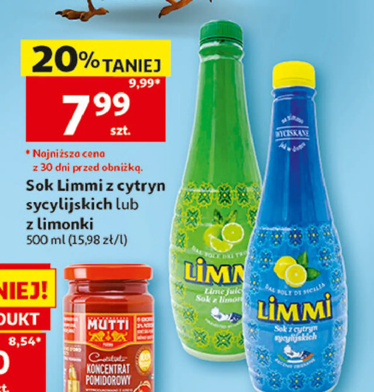 Sok z cytryn sycylijskich Limmi