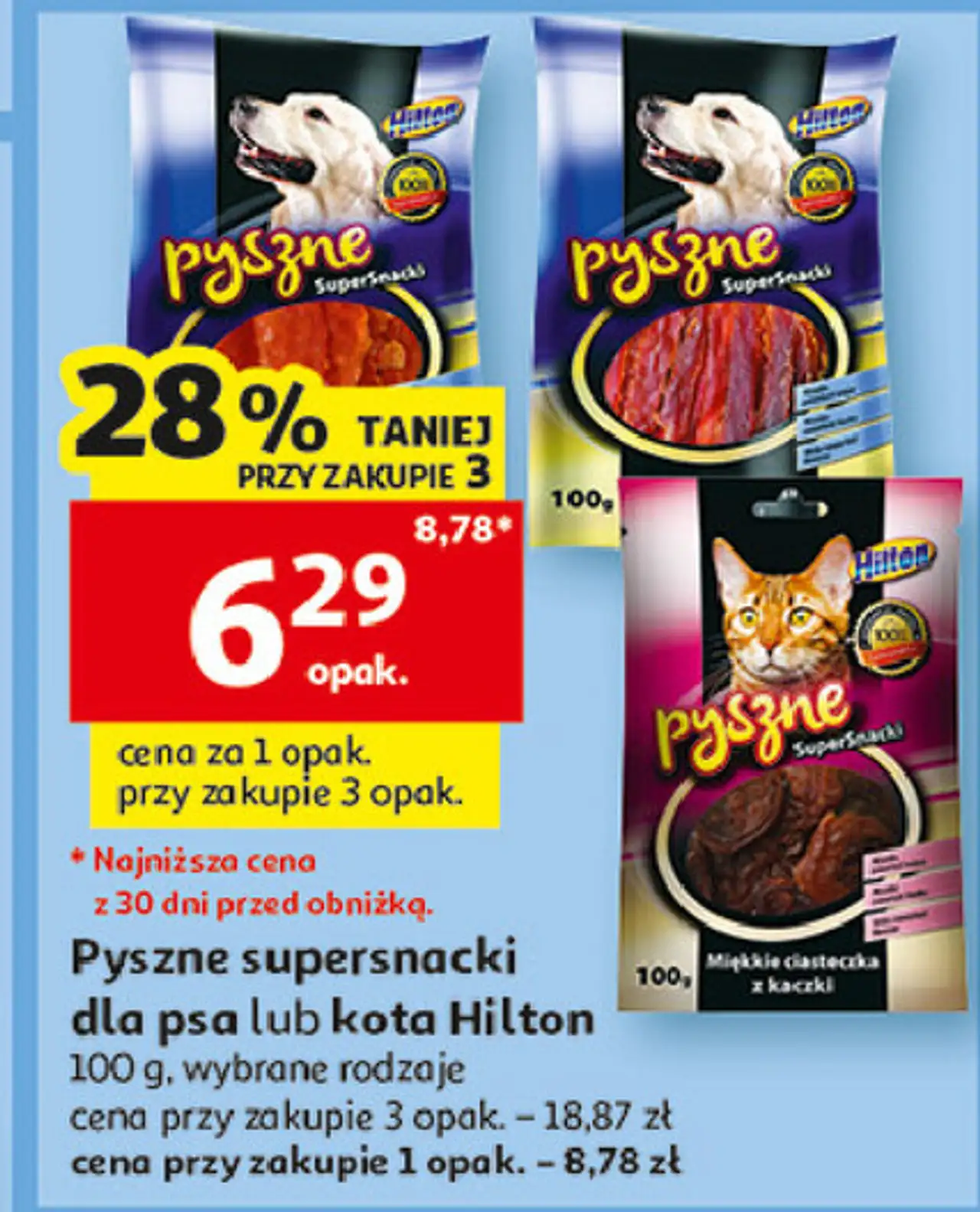 Ciasteczka z kaczki Hilton Pyszne Supersnacki