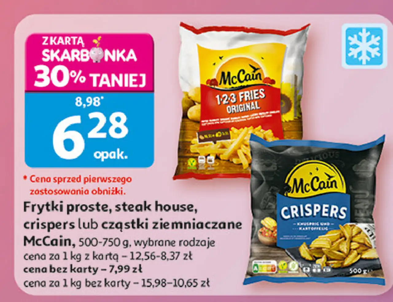 Frytki original Mccain 1-2-3