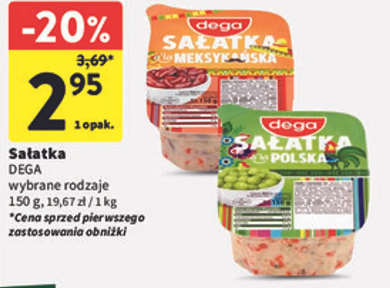 Sałatka wybrane rodzaje