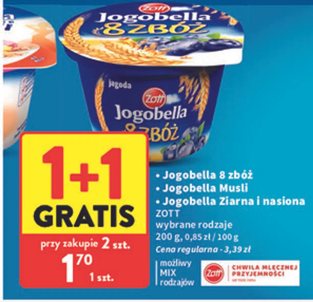Jogobella 8 zbóż / Musli / Ziarna i nasiona