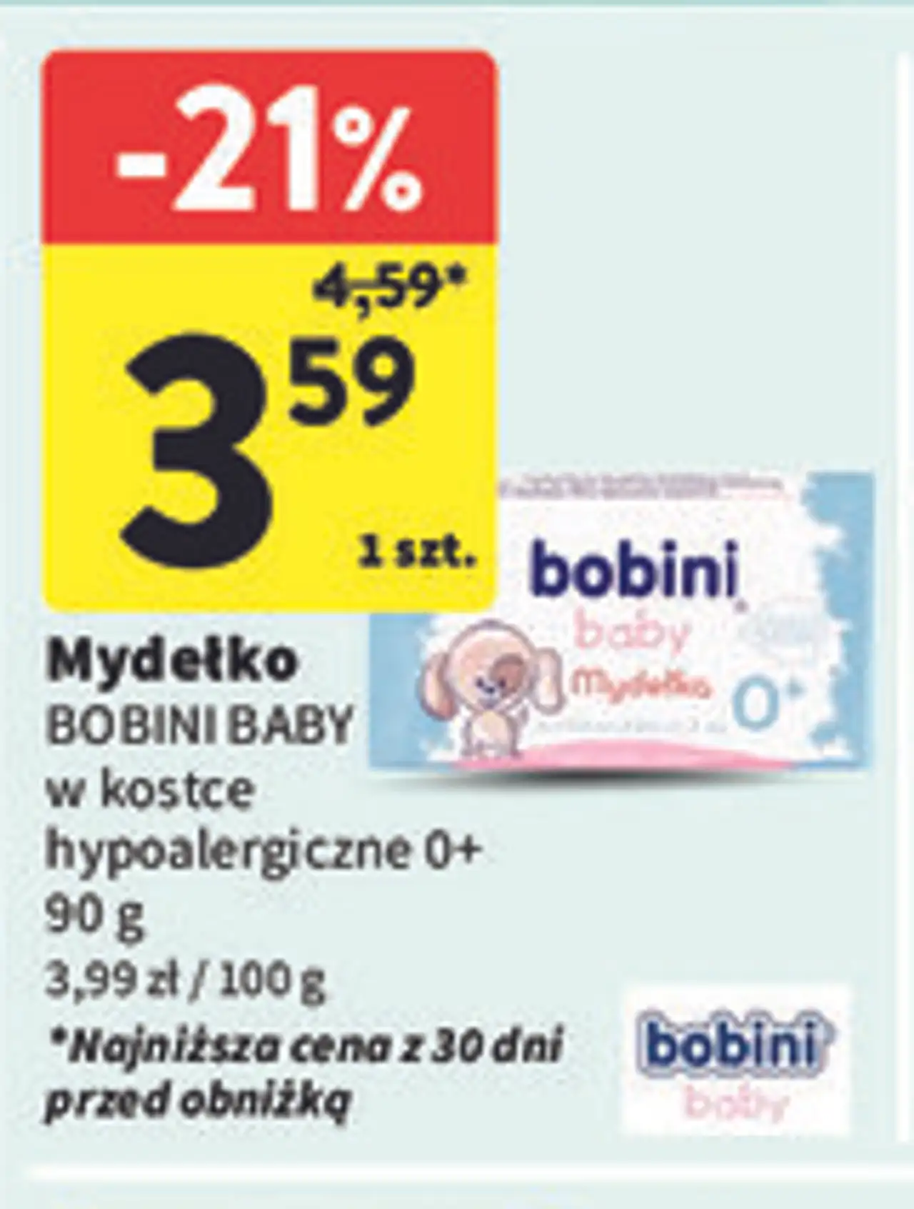 Mydełko BOBINI BABY w kostce