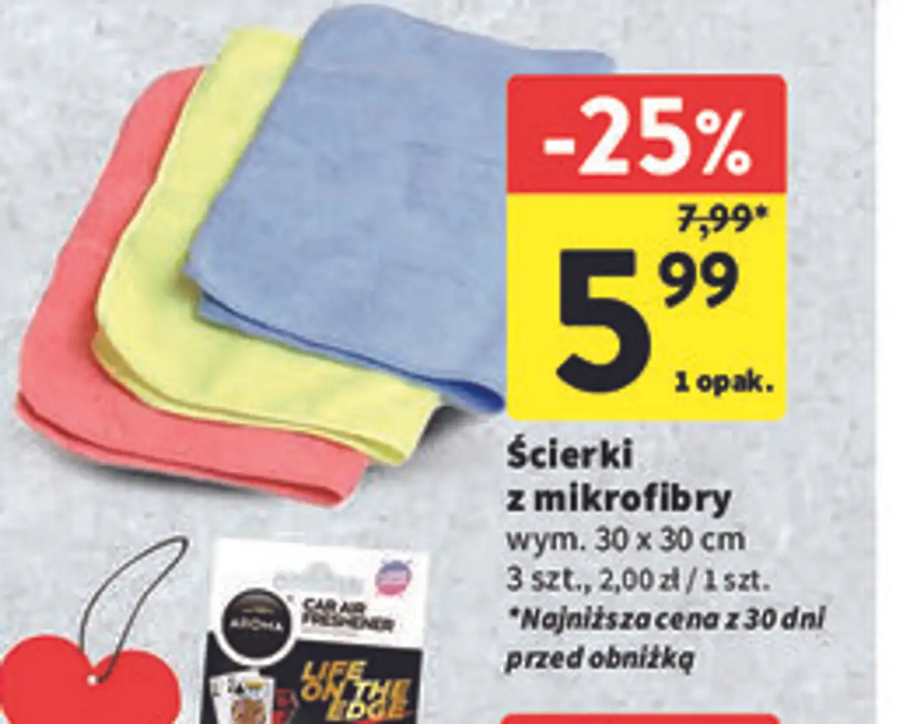 Ścierki z mikrofibry