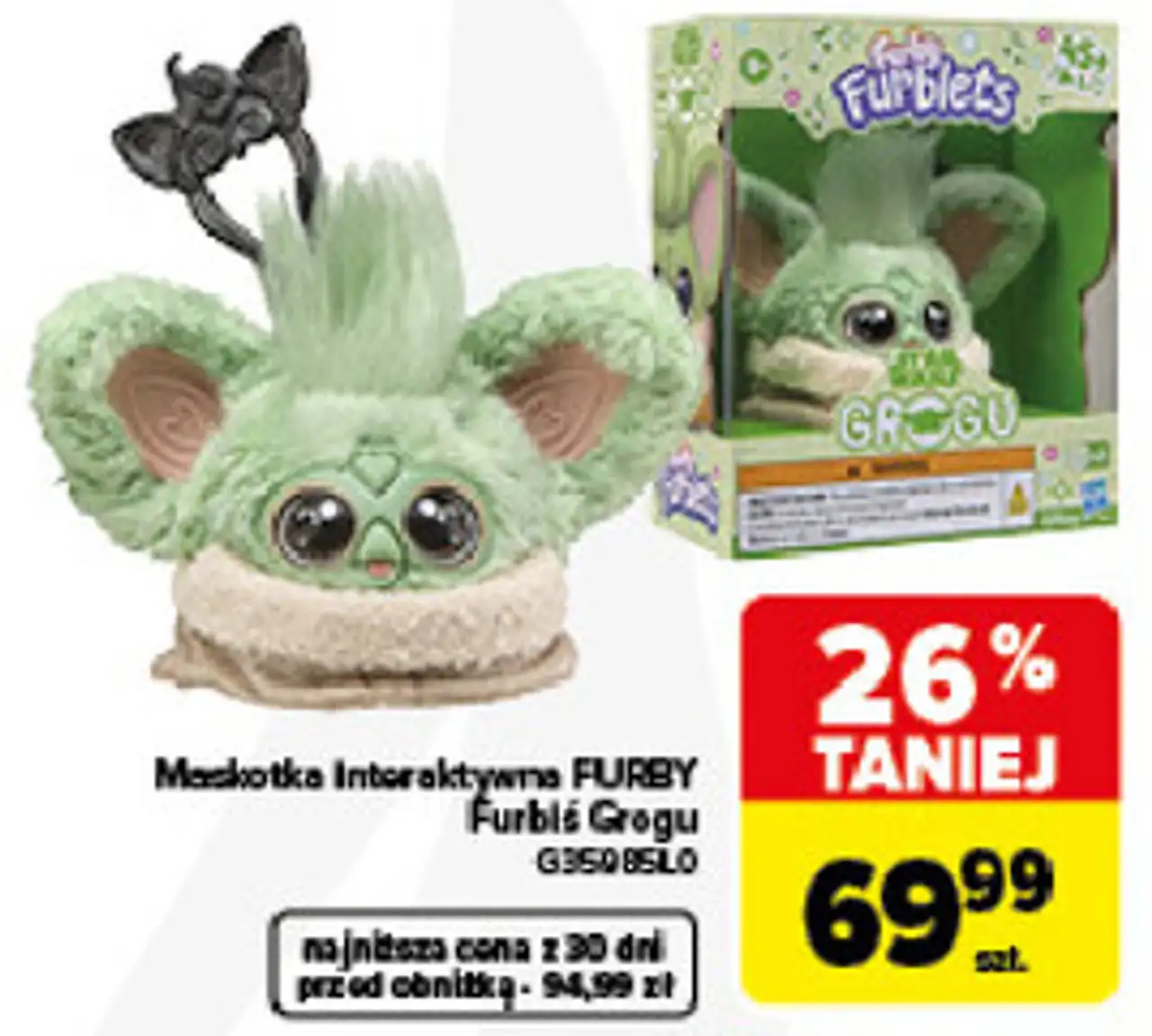 Maskotka interaktywna FURBY Furble Grogu
