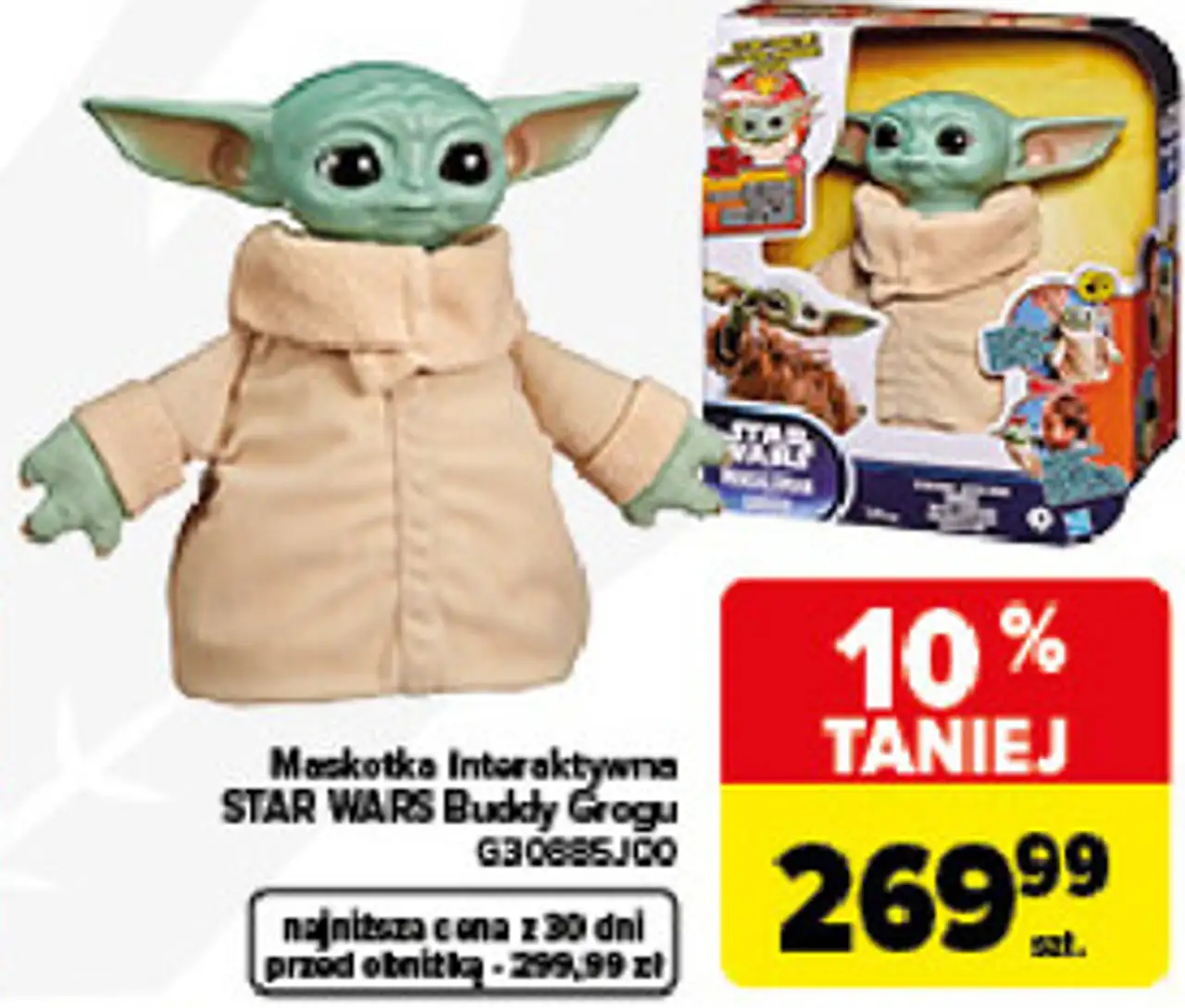 Maskotka interaktywna STAR WARS Buddy Grogu