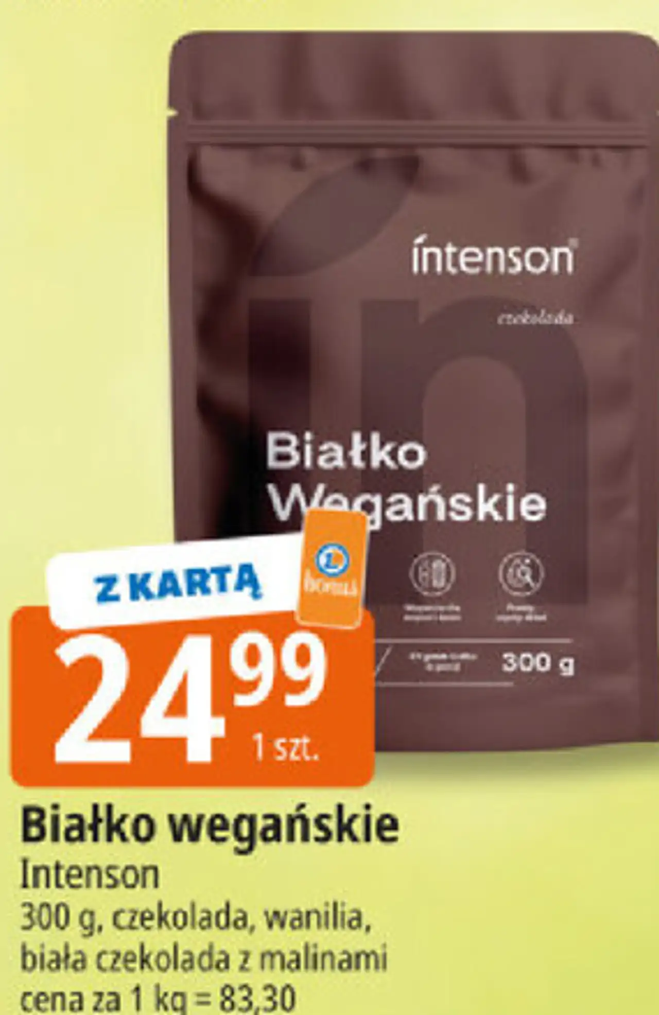 Białko wegańskie Intenson 300 g