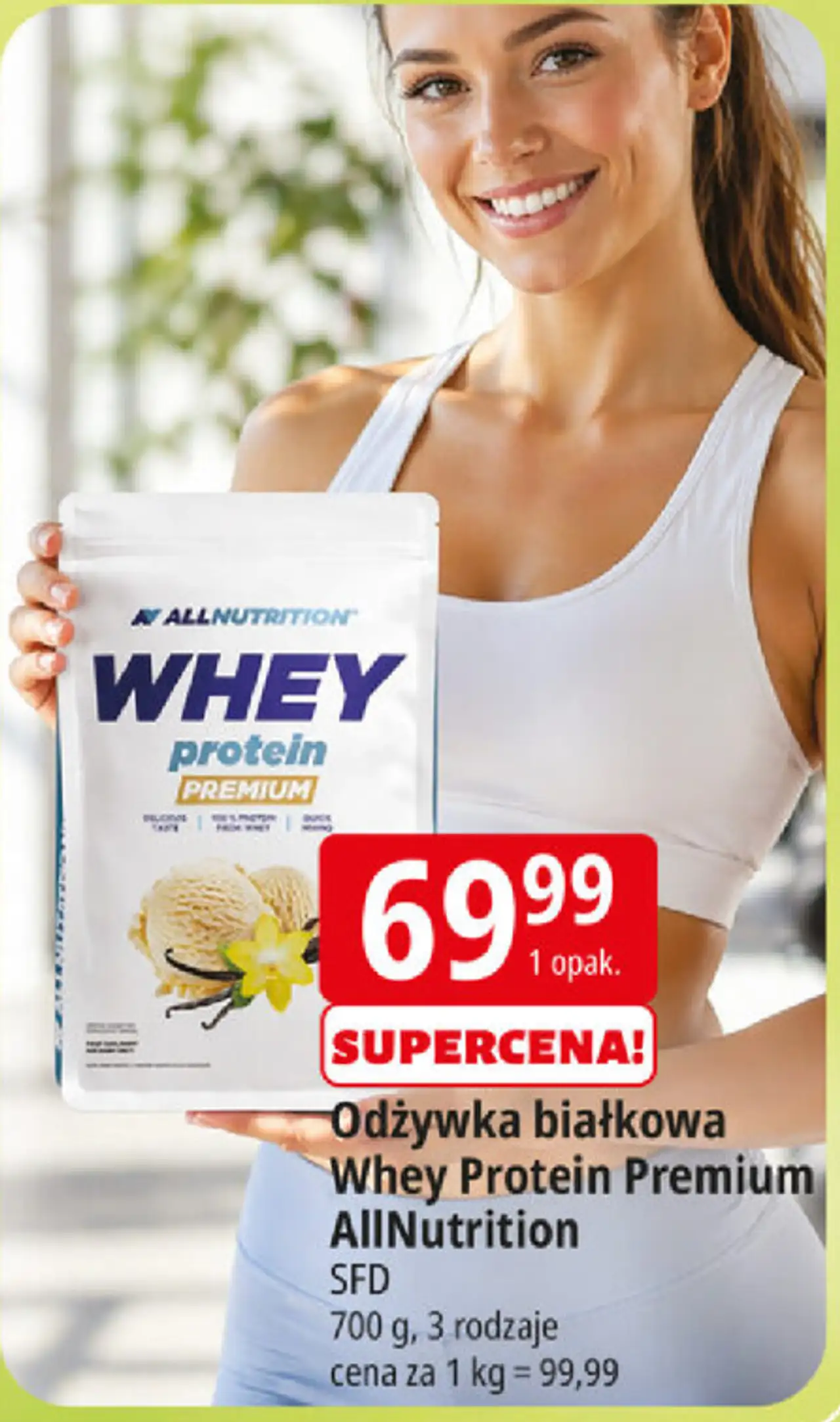 Odżywka białkowa Whey Protein Premium AllNutrition SFD 700 g