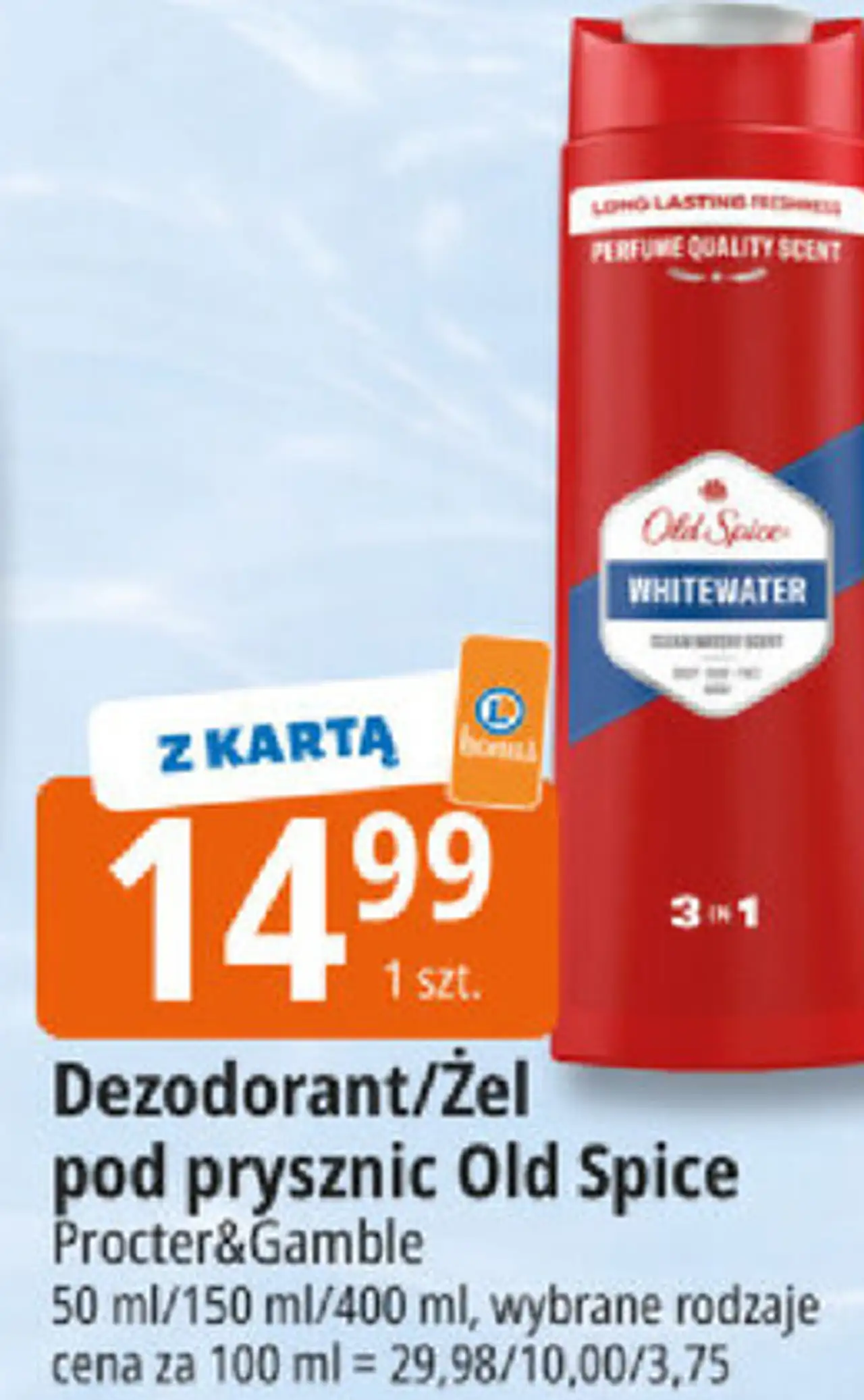 Dezodorant/Żel pod prysznic Old Spice