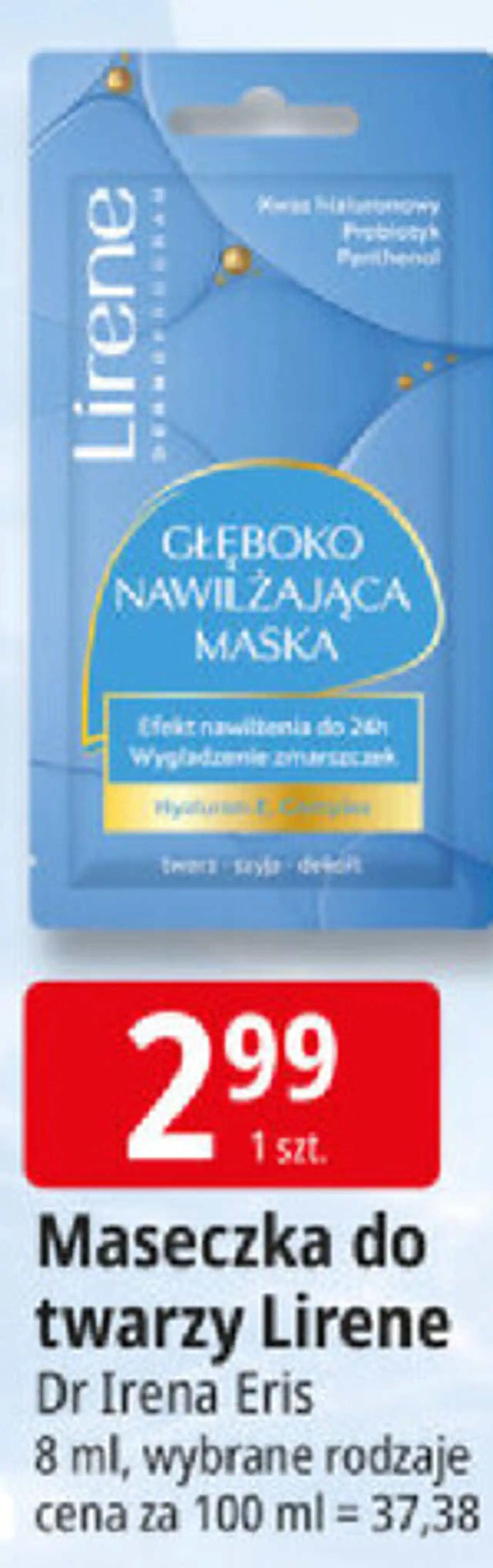 Maseczka do twarzy Lirene