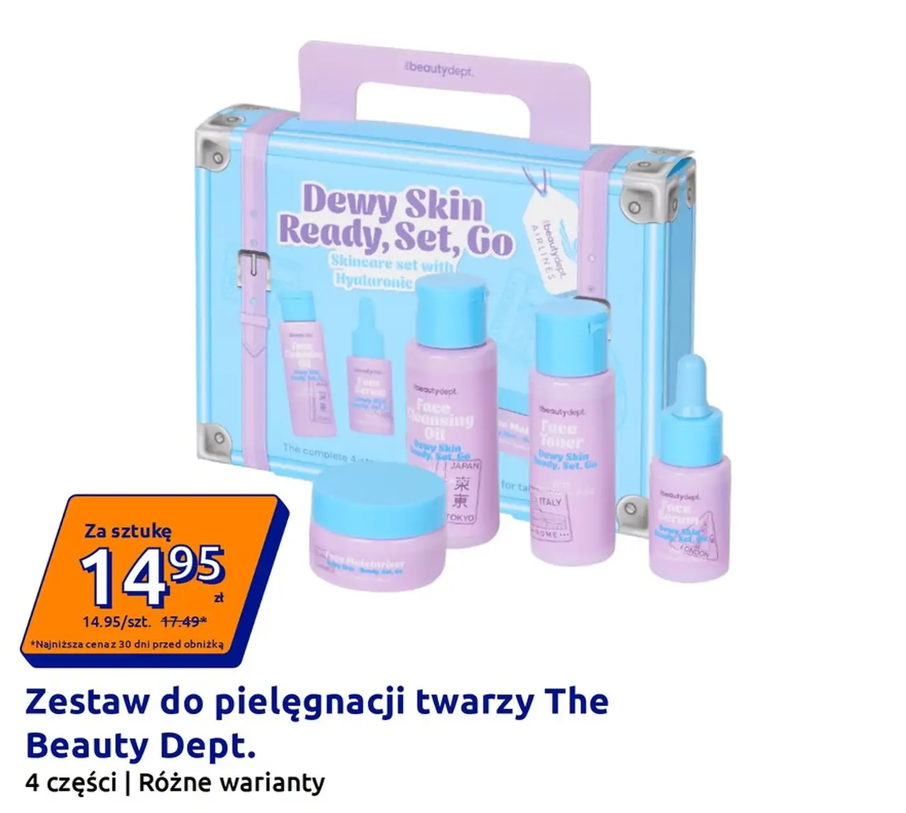 Zestaw do pielęgnacji twarzy The Beauty Dept.