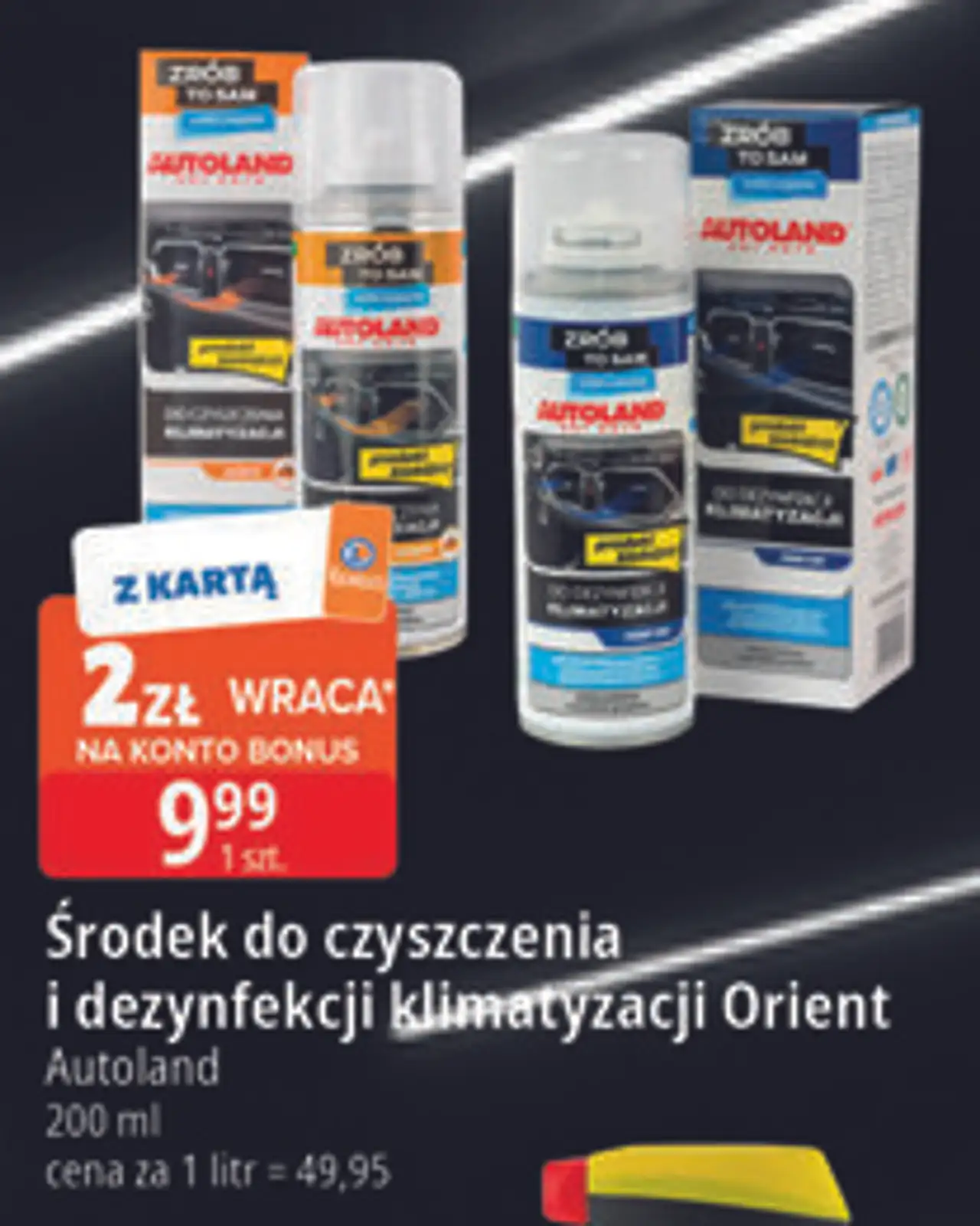 Środek do czyszczenia i dezynfekcji klimatyzacji Orient Autoland