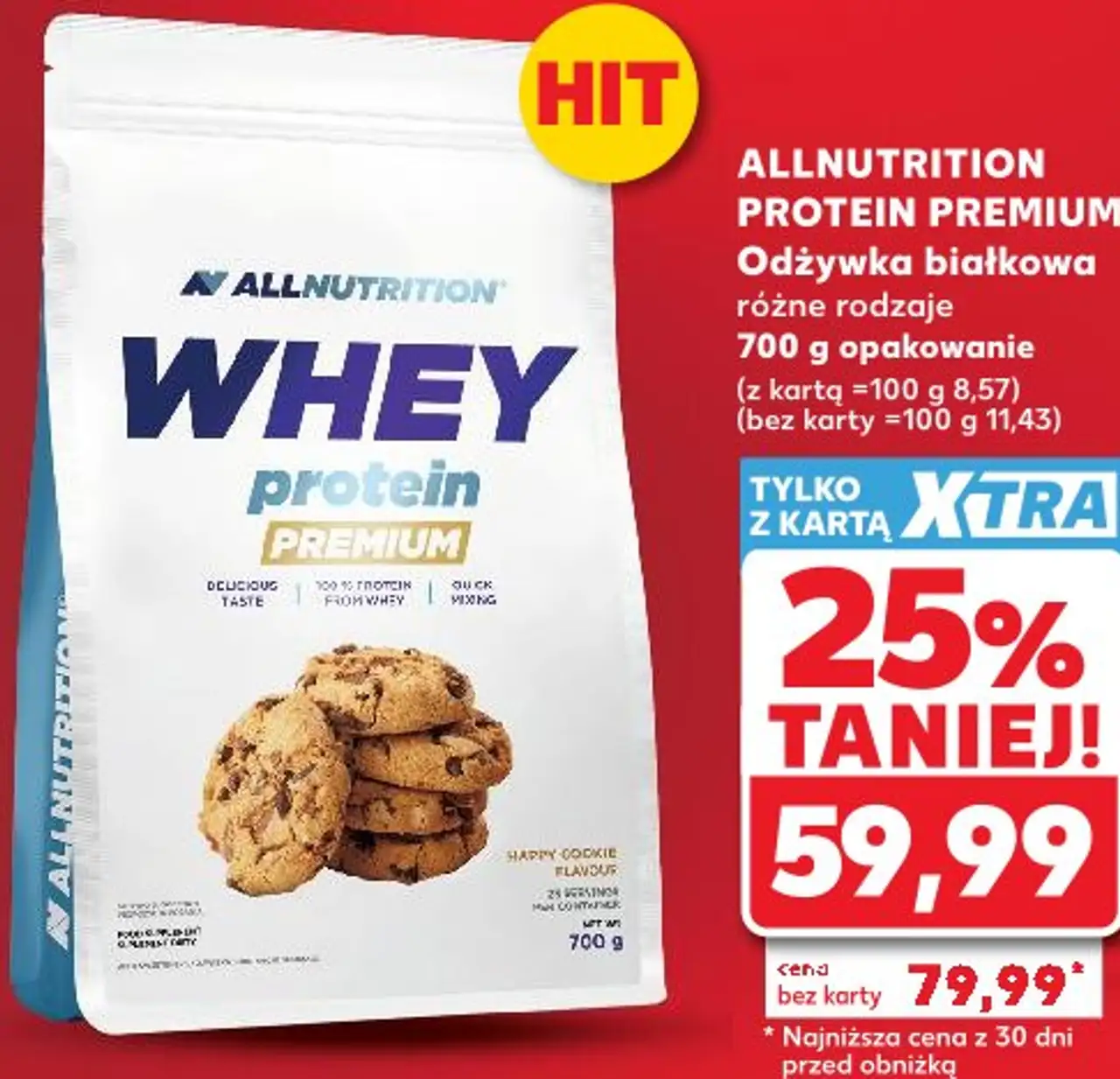 Odżywka białkowa WHEY PROTEIN PREMIUM