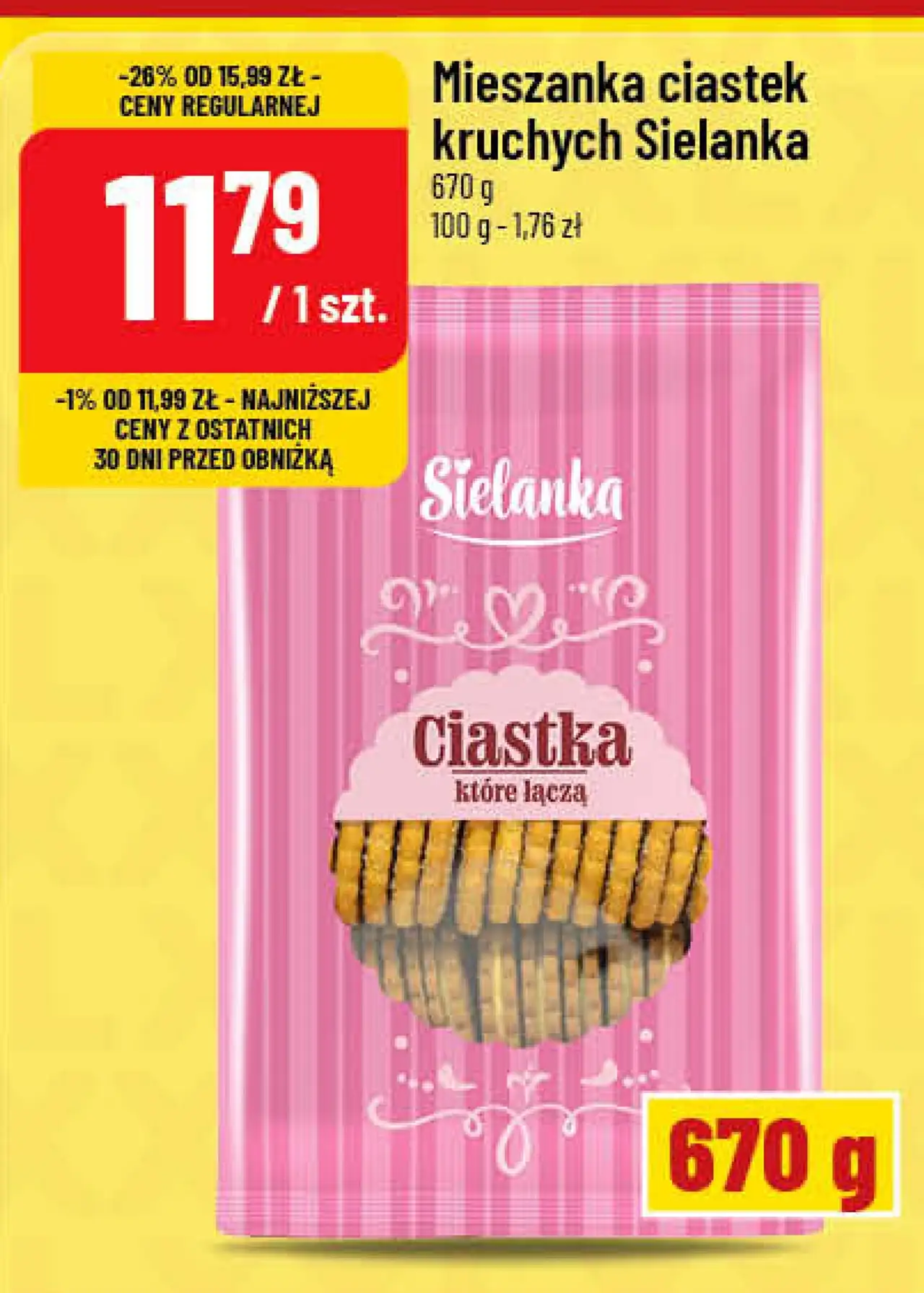 Mieszanka ciastek kruchych Sielanka