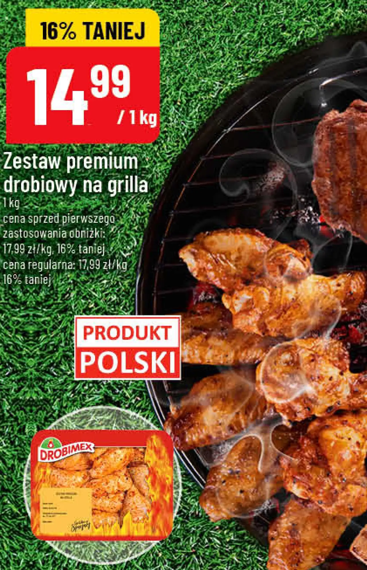 Zestaw premium drobiowy na grilla 1 kg