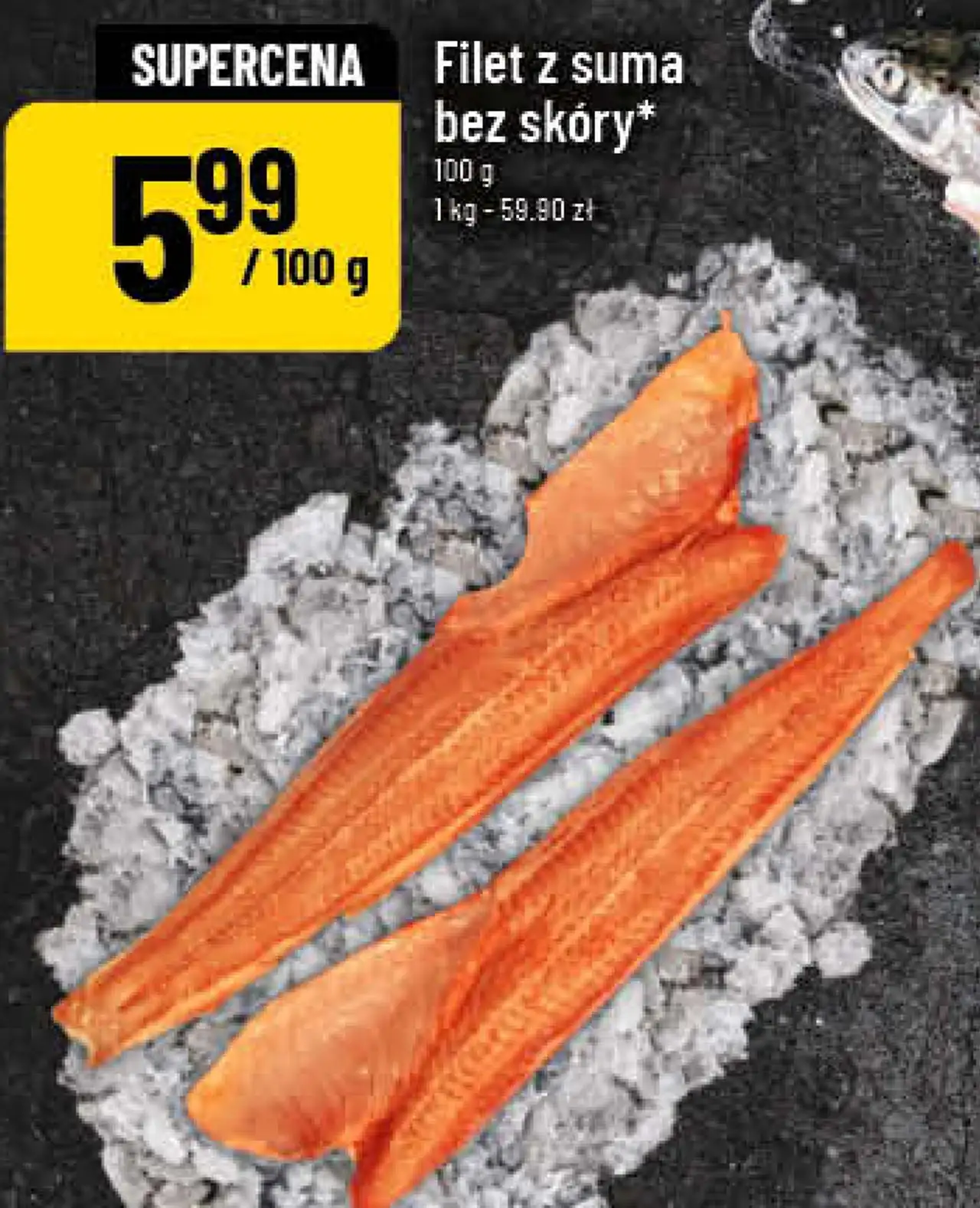 Filet z suma bez skóry*