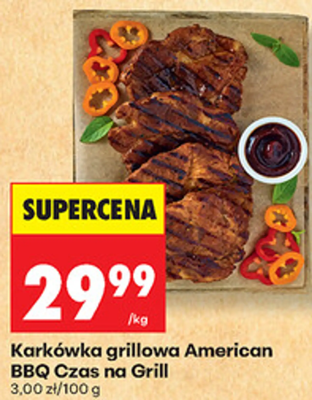 Karkówka grillowa American BBQ Czas na Grill