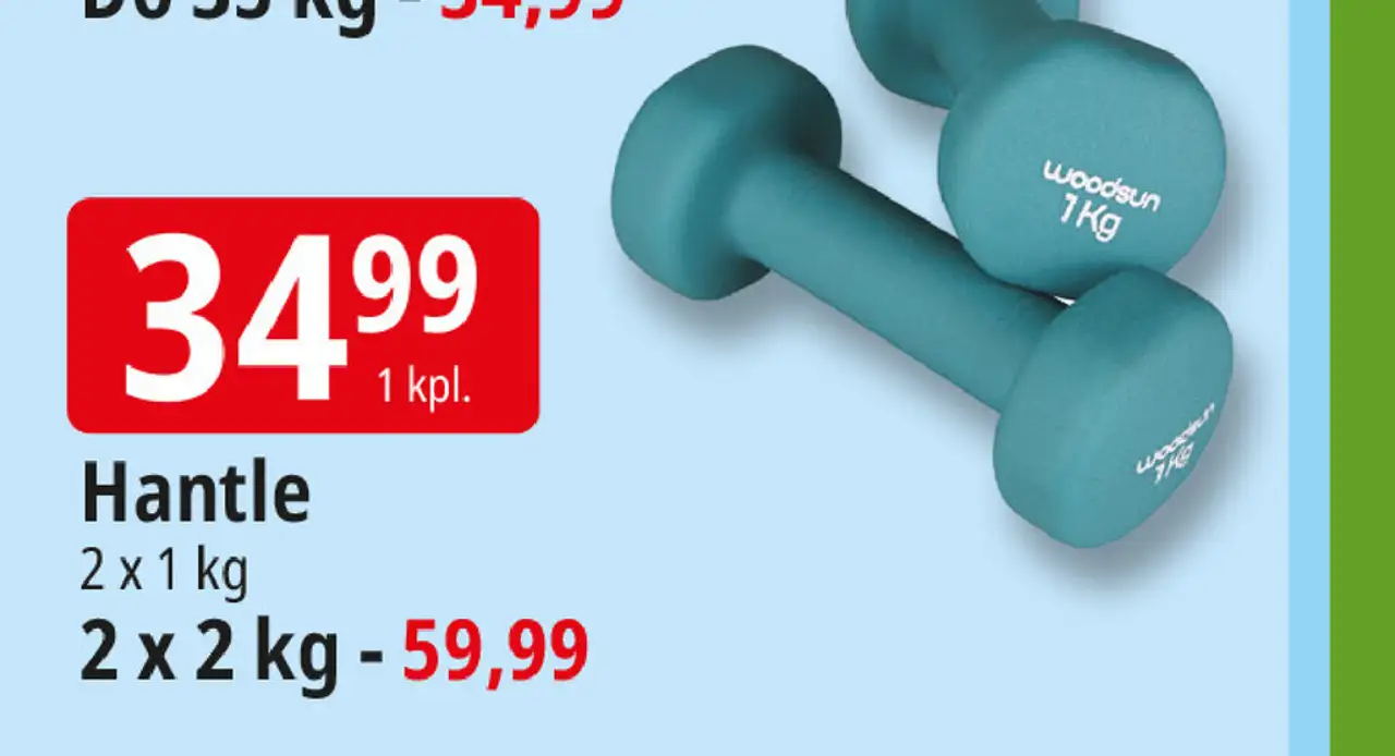 Hantel 1 kg Woodsun