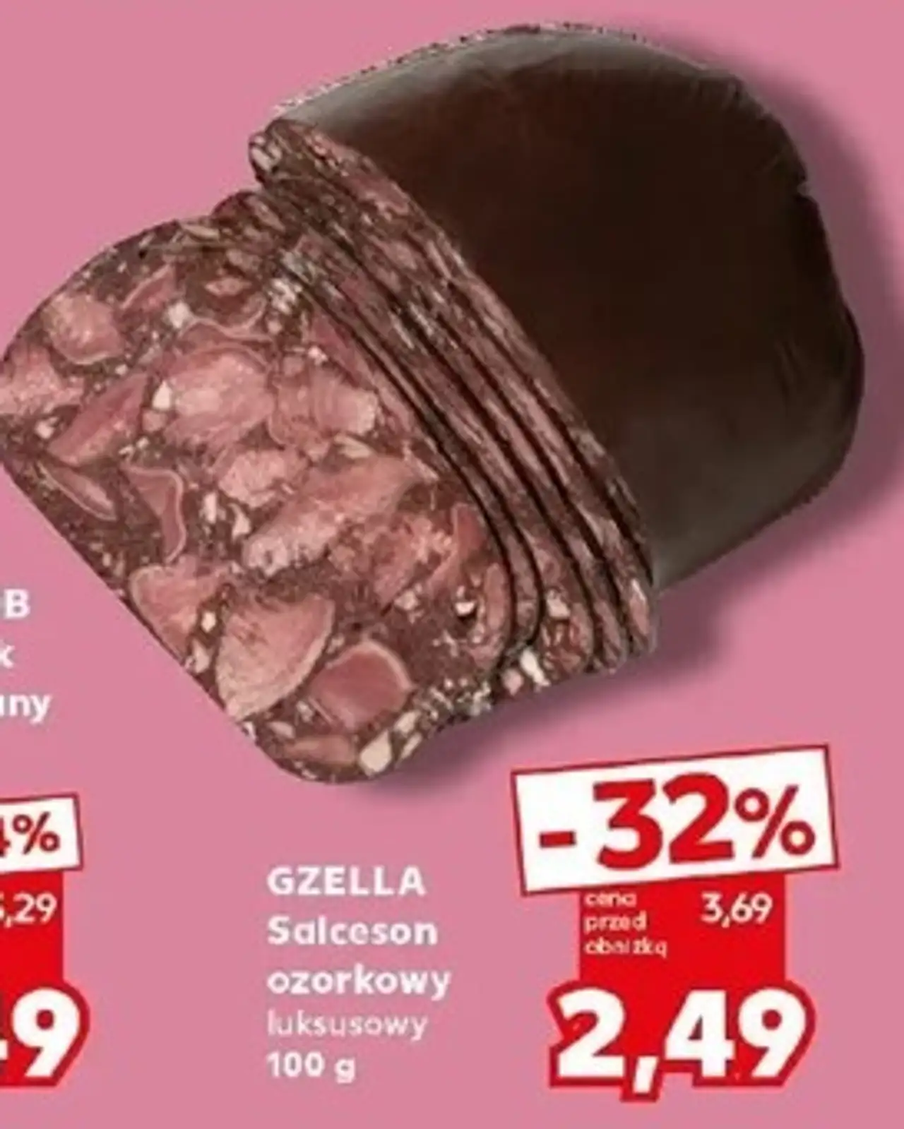 GZELLA Salceson ozorkowy luksusowy