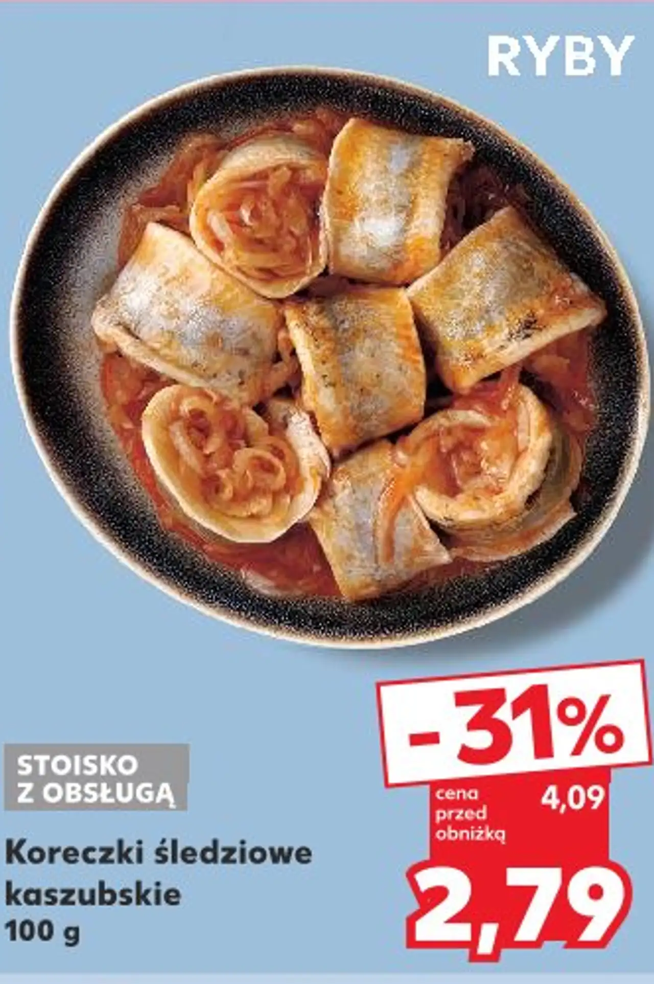 Koreczki śledziowe kaszubskie 100 g