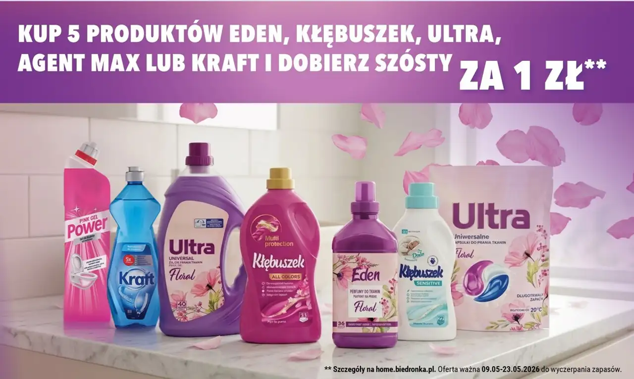 Kup 5 produktów i odbierz szósty za 1 zł