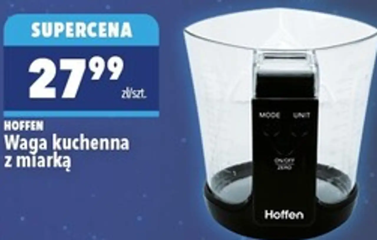 Waga kuchenna z miarką HOFFEN