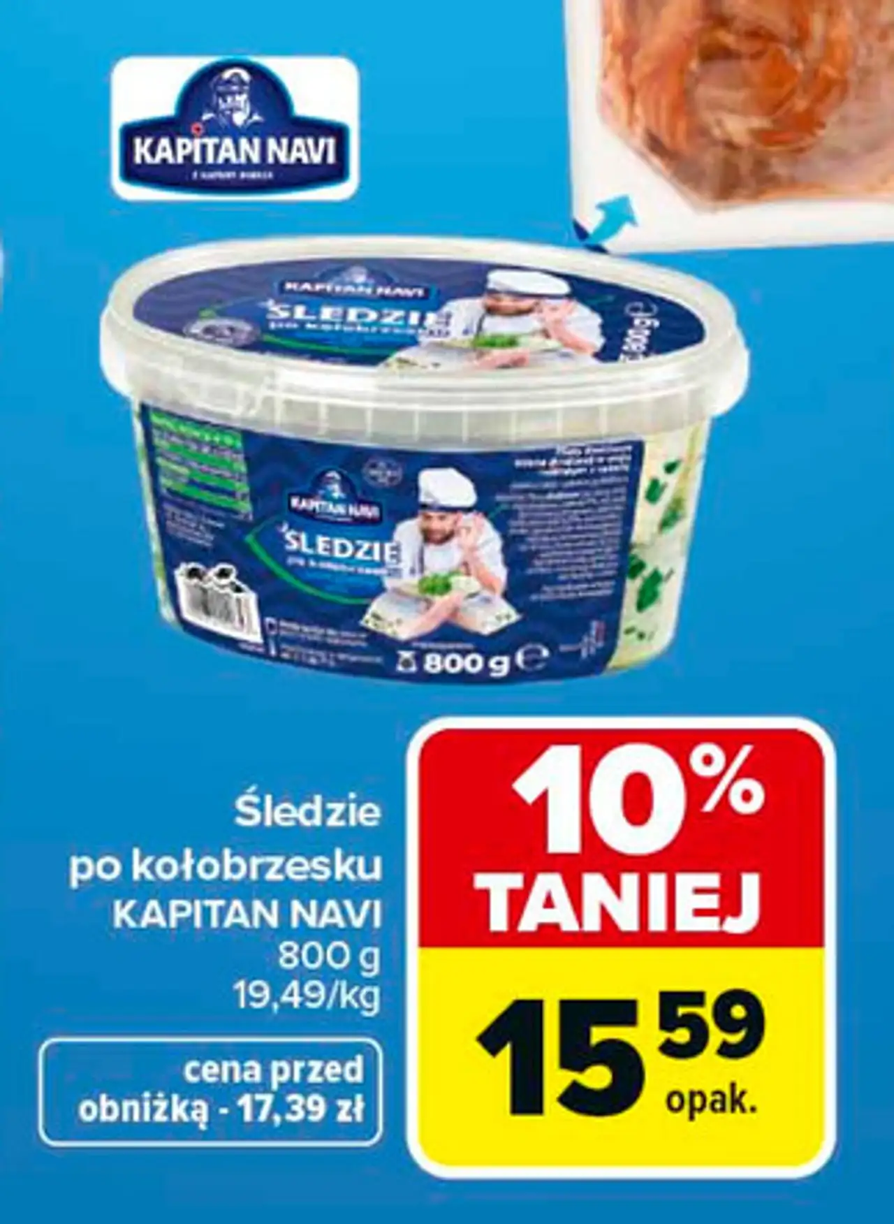 Śledzie po kołobrzesku Kapitan Navi