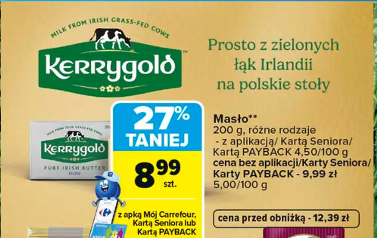 Masło solone Kerrygold Irlandzkie