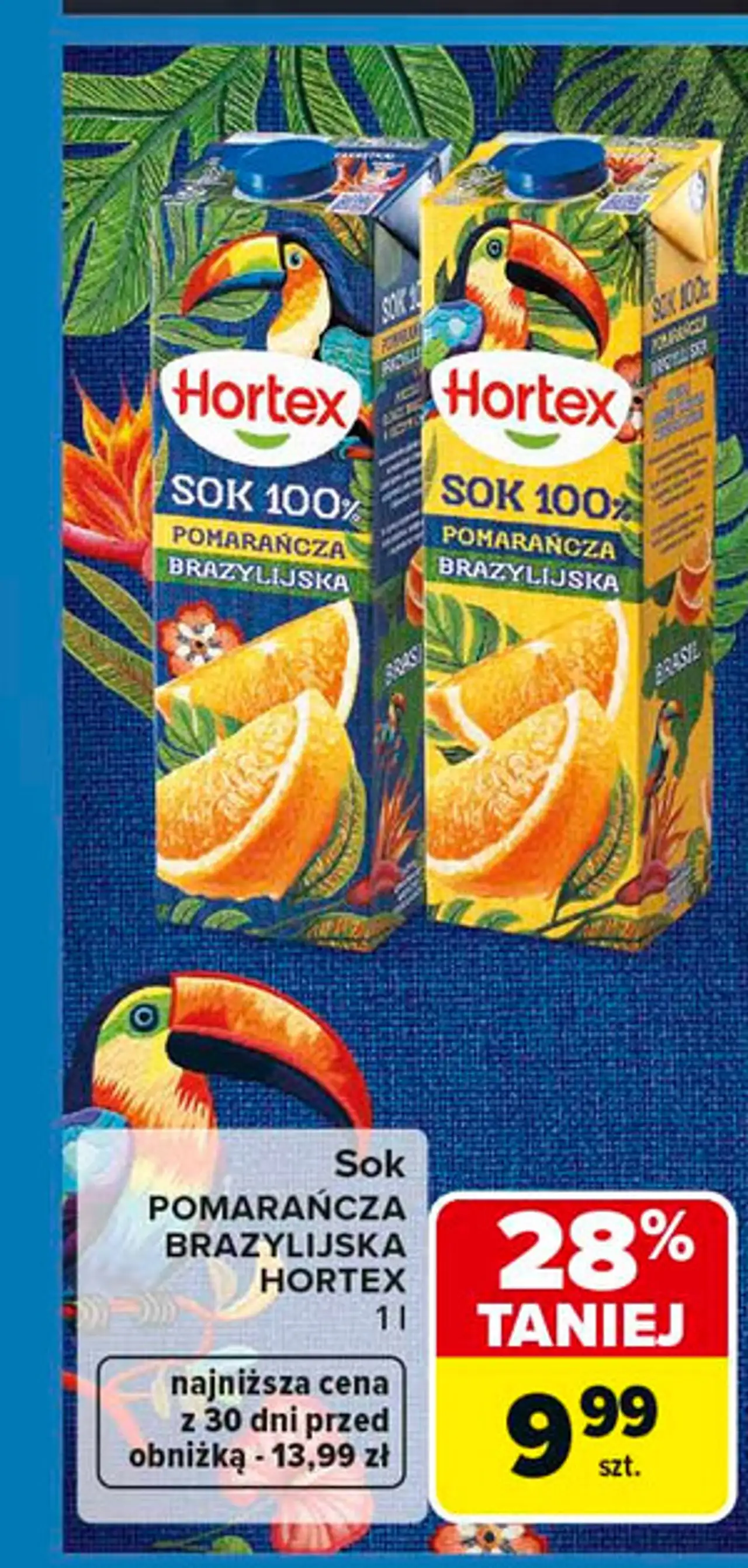 Sok pomarańcza brazylijska Hortex