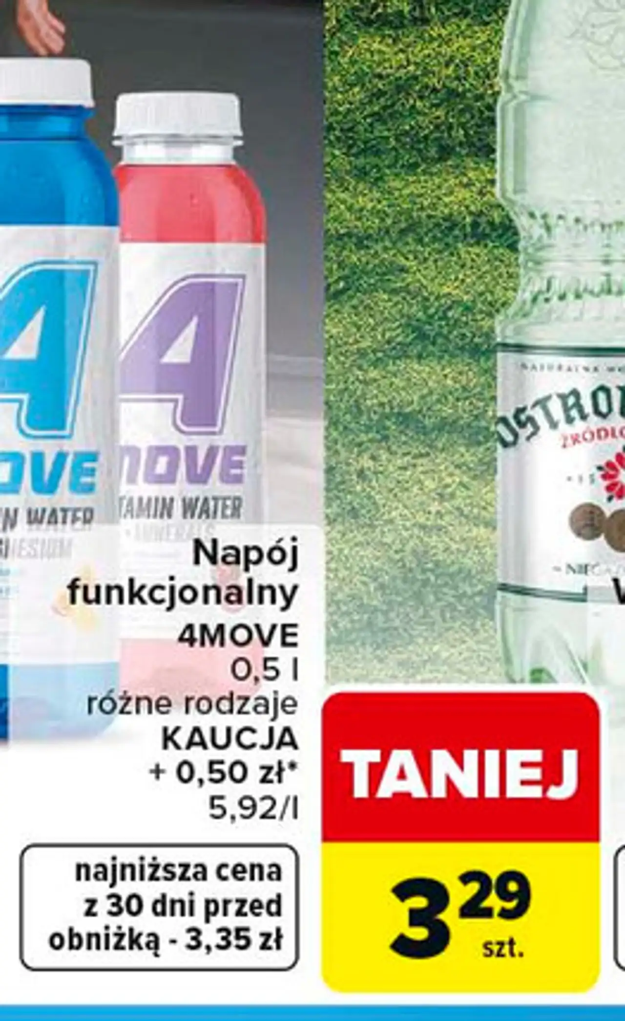 Napój witaminy + minerały 4Move Vitamin Water