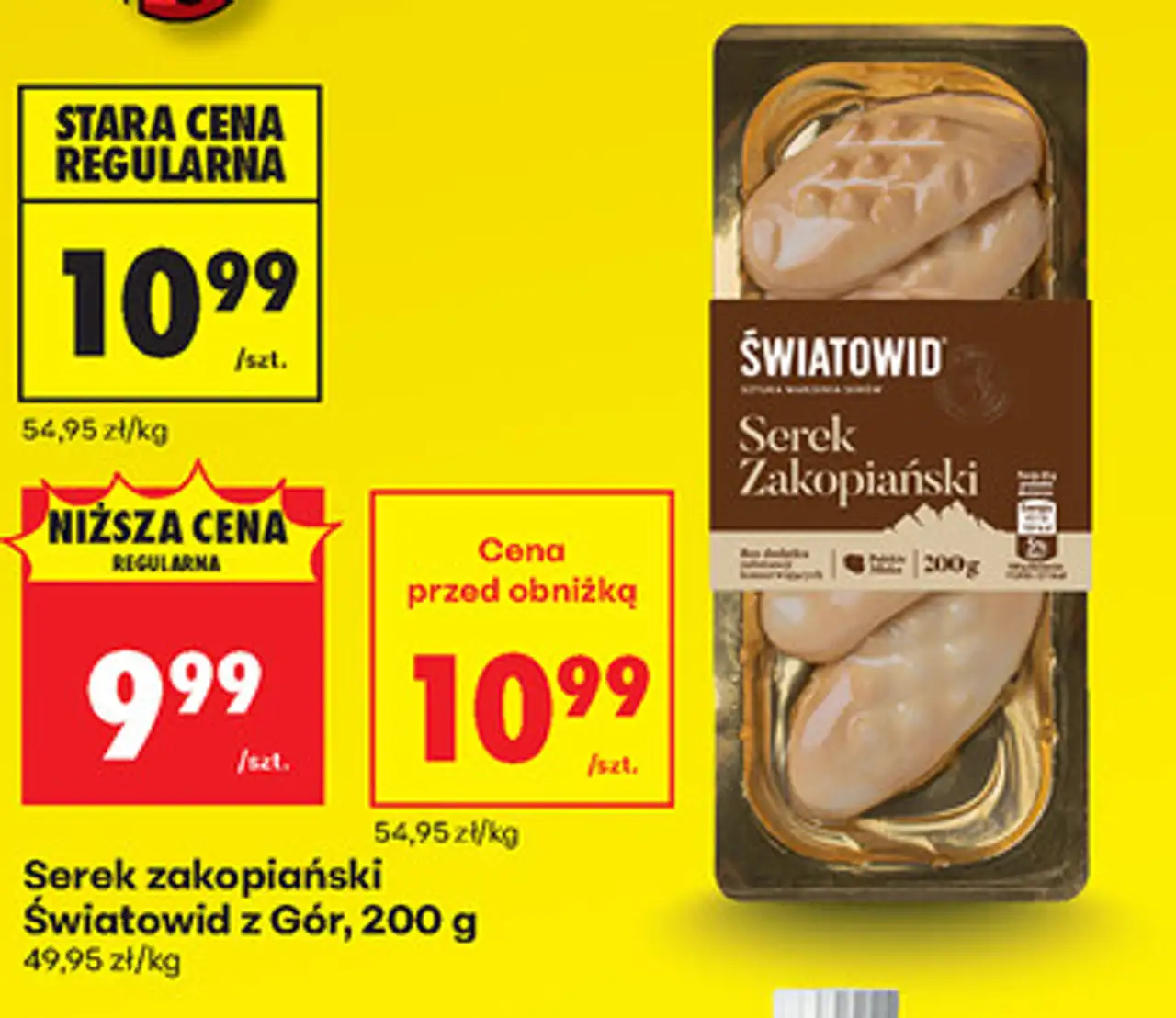 Serek zakopiański Światowid z Gór, 200 g