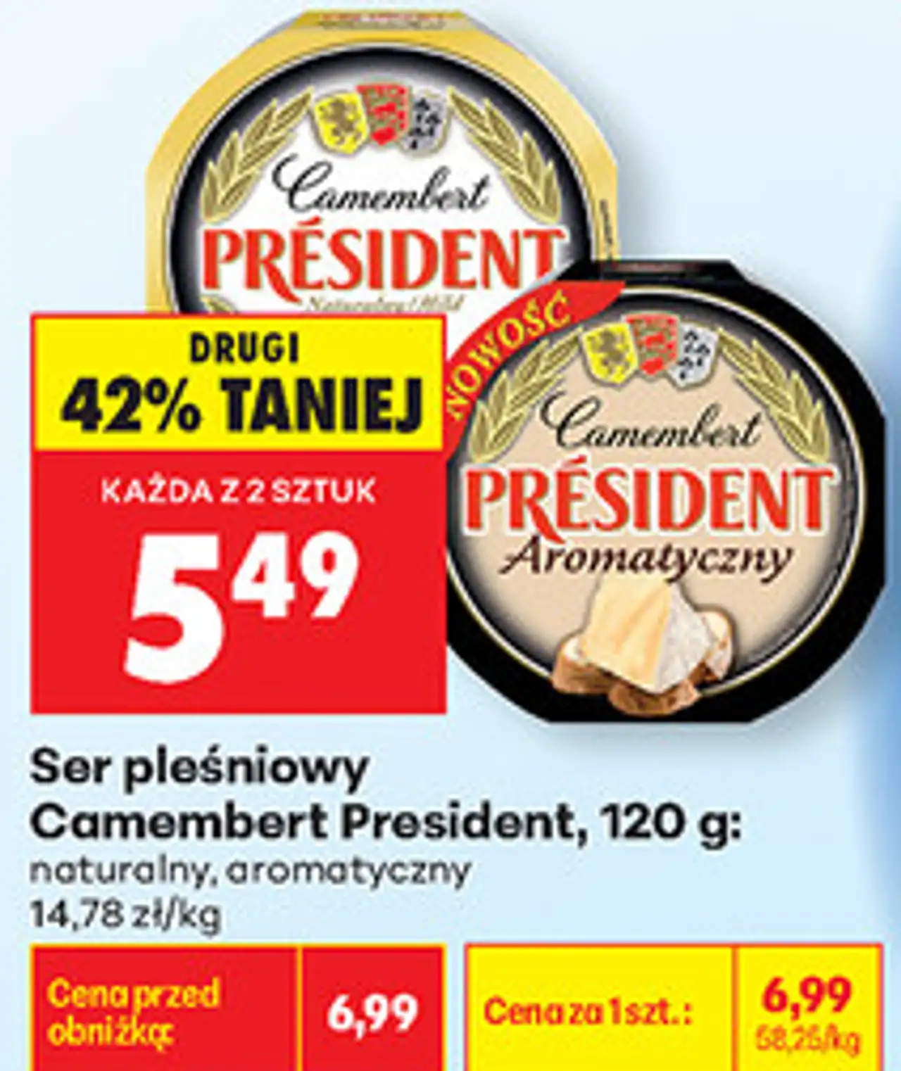Ser pleśniowy Camembert President
