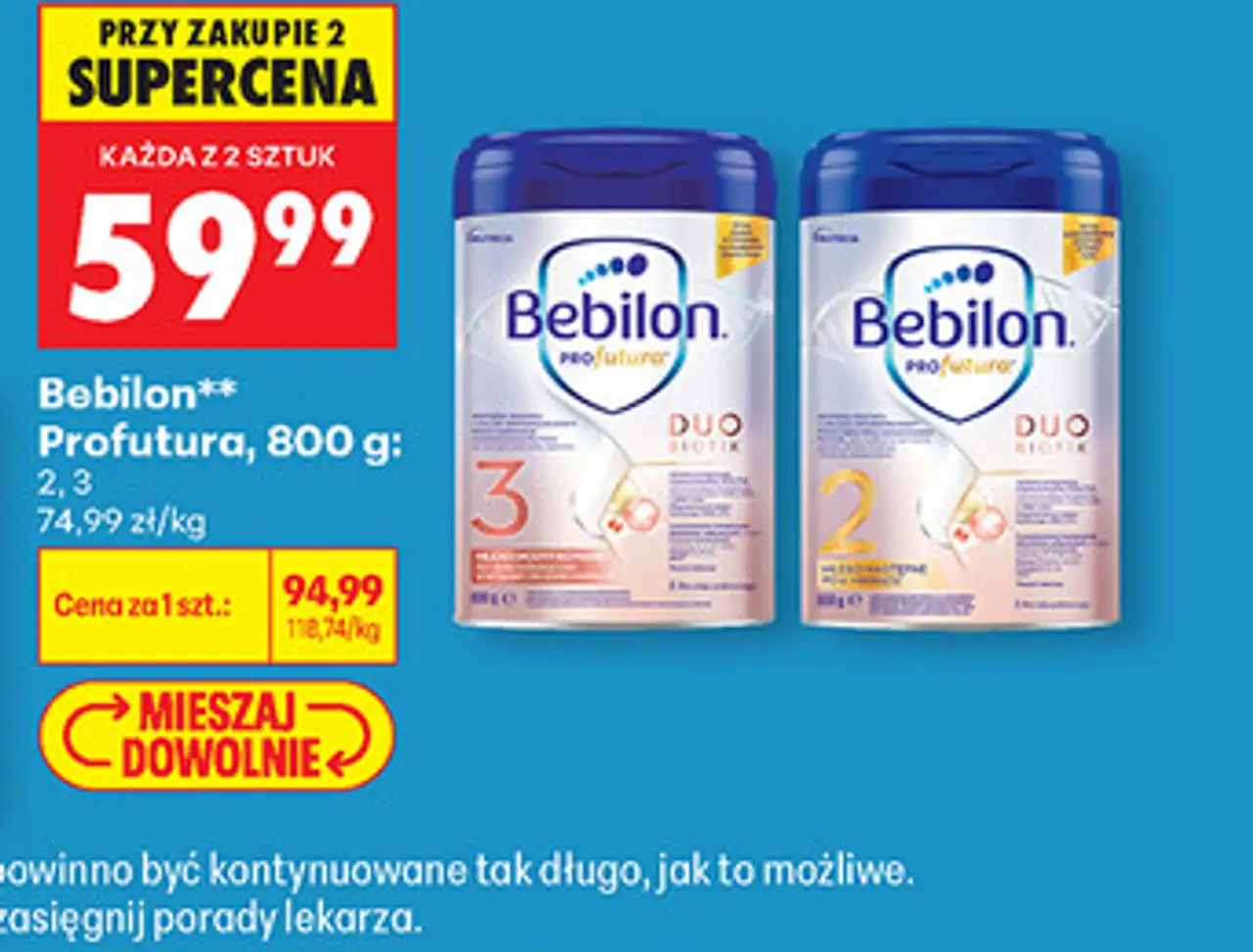 Bebilon Profutura, 800 g: 2, 3