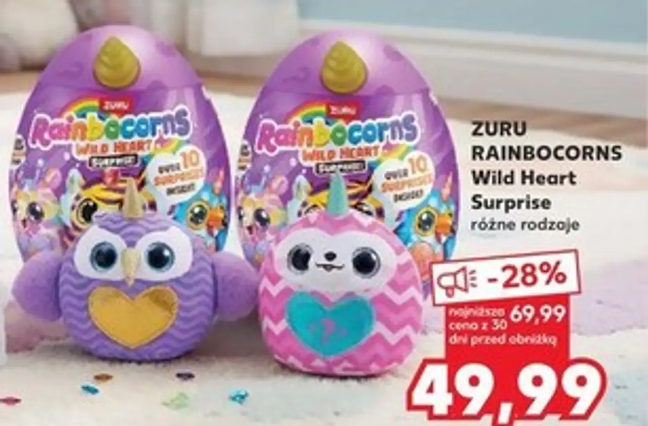 Jajko niespodzianka rainbocorns wild heart Zuru
