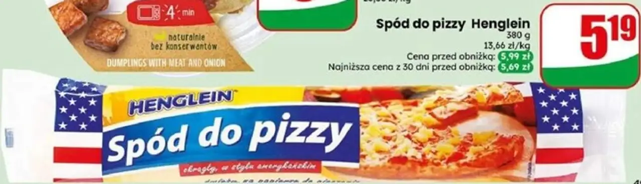 Spód do pizzy Henglein