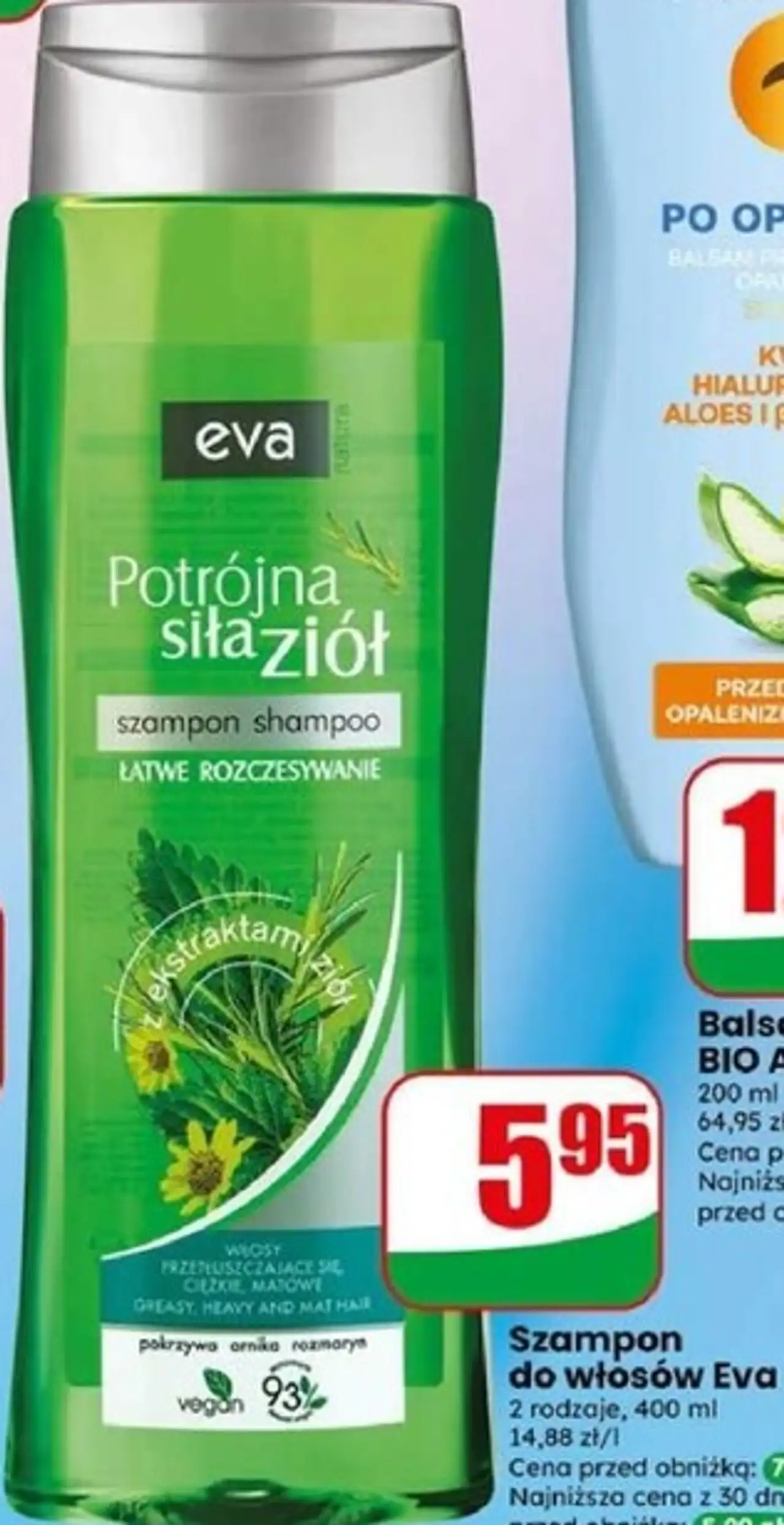 Szampon do włosów Eva