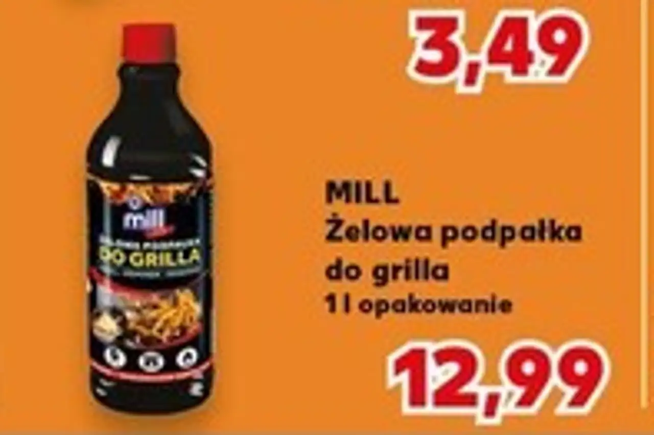 MILL Żelowa podpałka do grilla