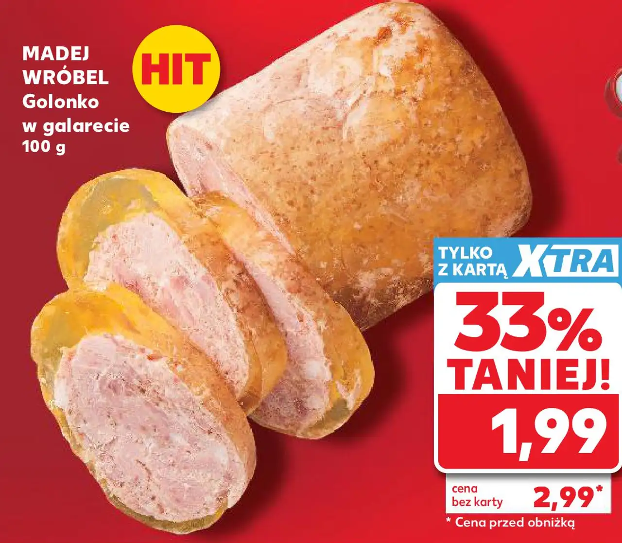 MADEJ WRÓBEL Golonko w galarecie 100 g