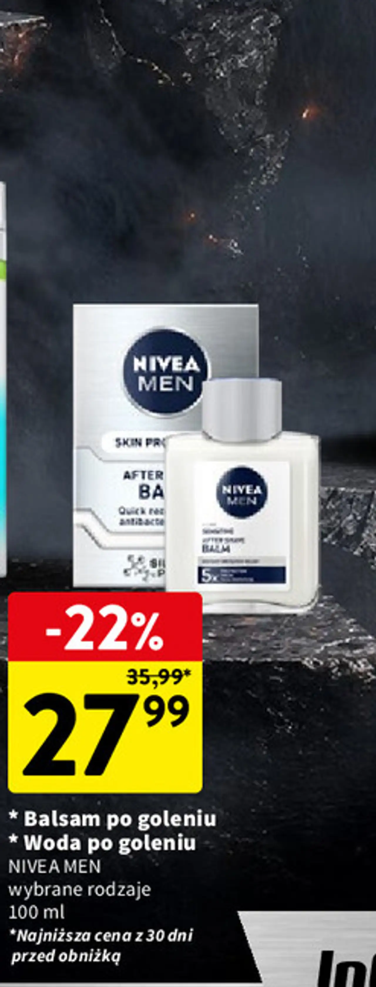 * Balsam po goleniu * Woda po goleniu NIVEA MEN wybrane rodzaje