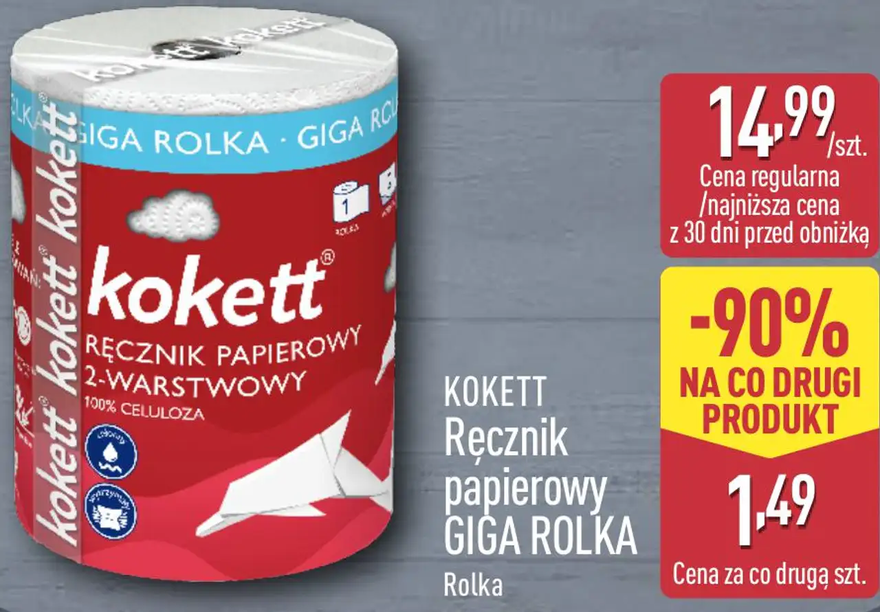 KOKETT Ręcznik papierowy GIGA ROLKA