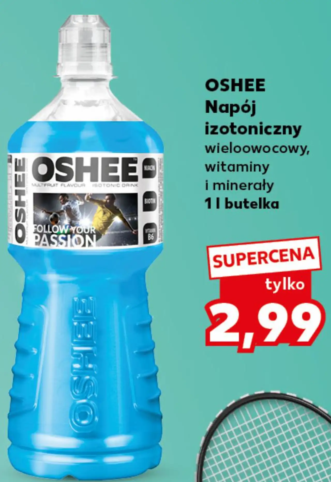 OSHEE Napój izotoniczny wieloowocowy