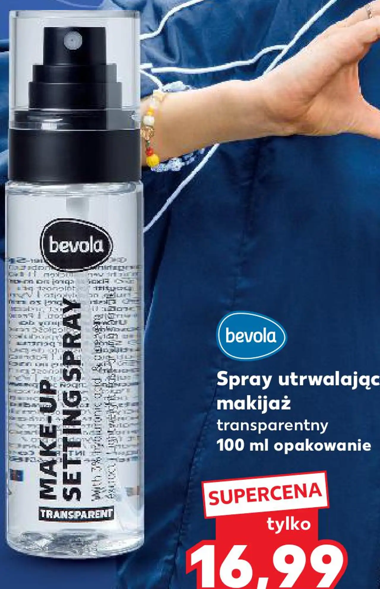 bevola Spray utrwalający makijaż