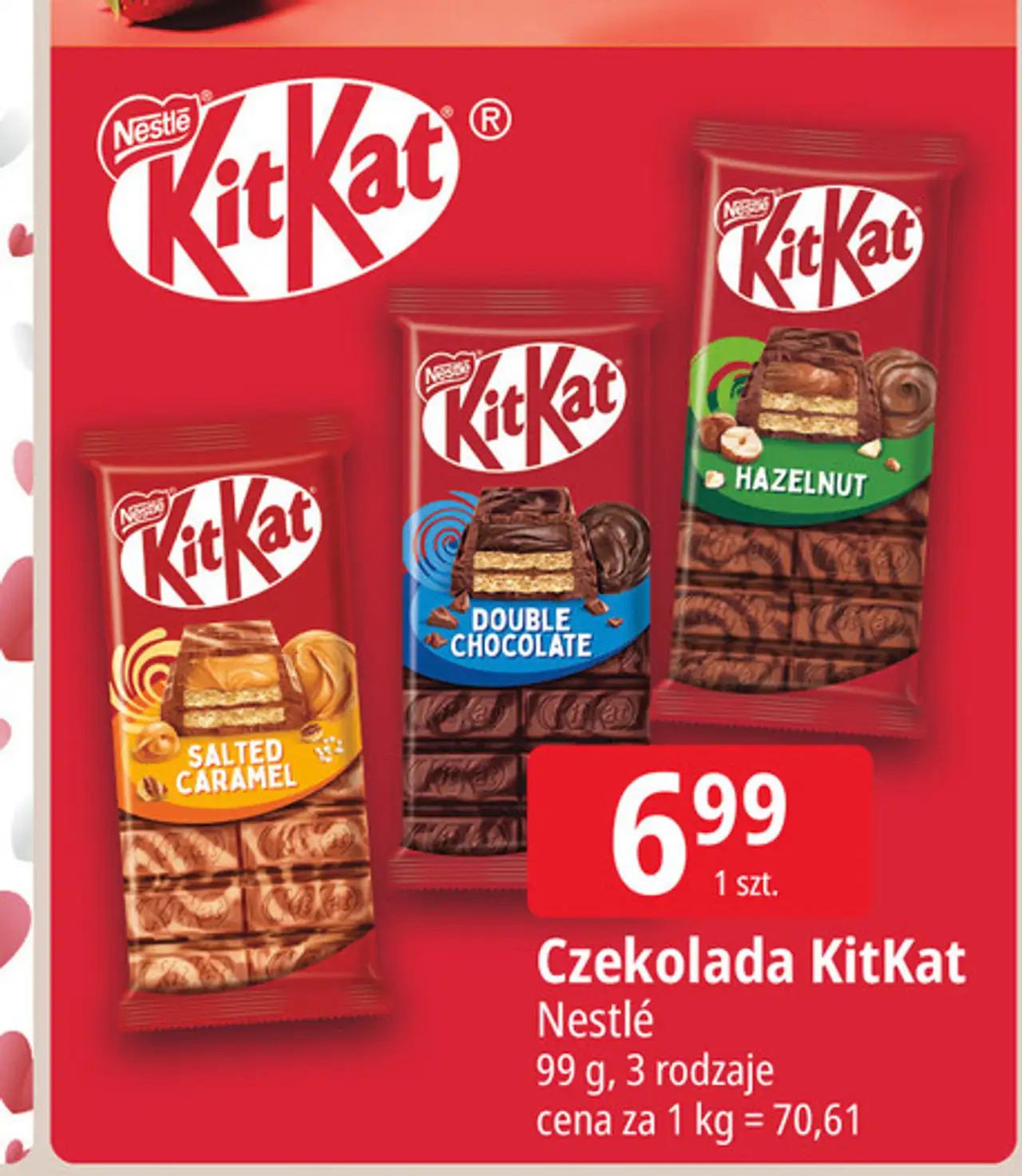 Czekolada salted caramel Kitkat