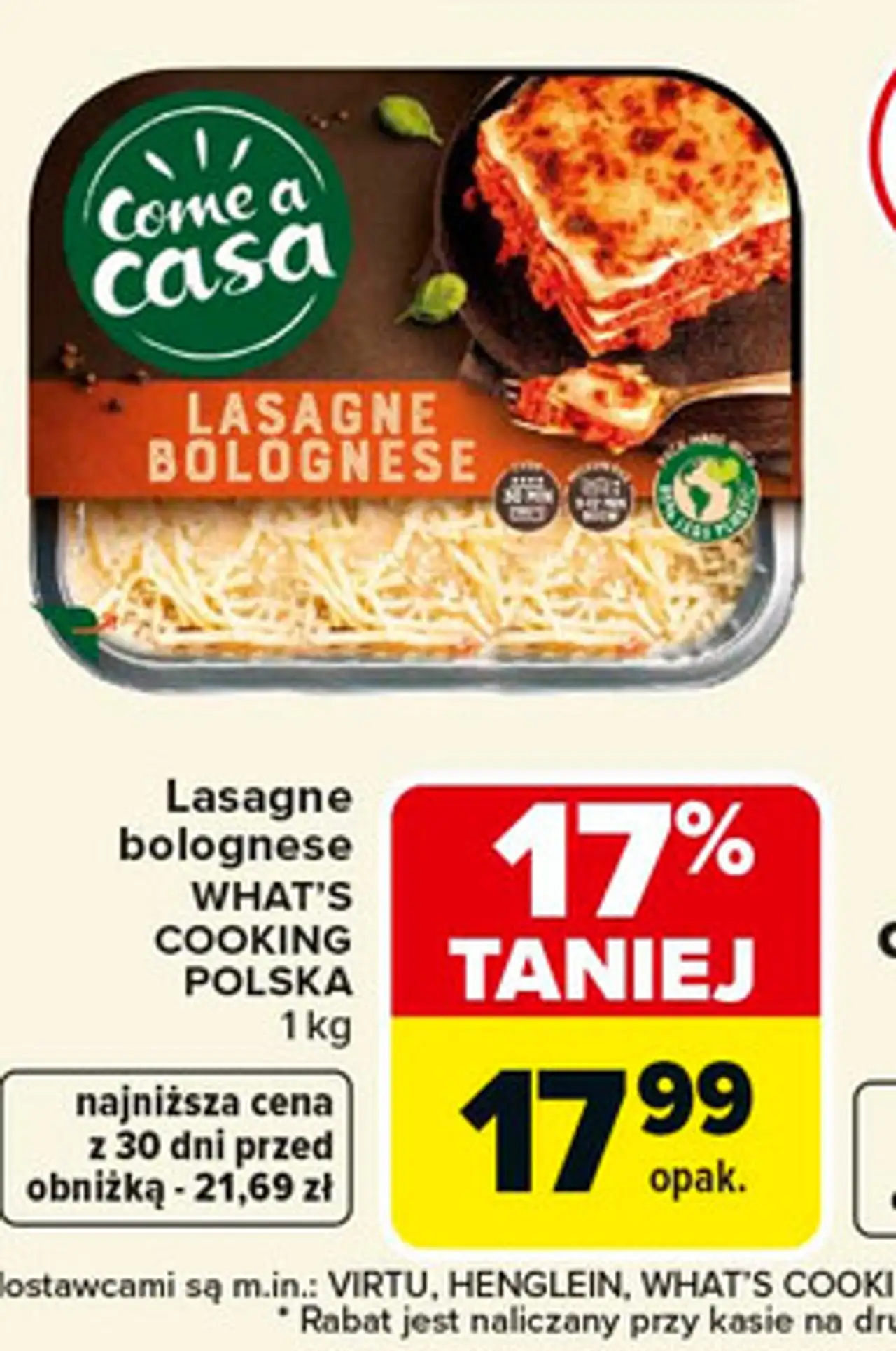 Lasagne bolognese WHAT'S COOKING POLSKA