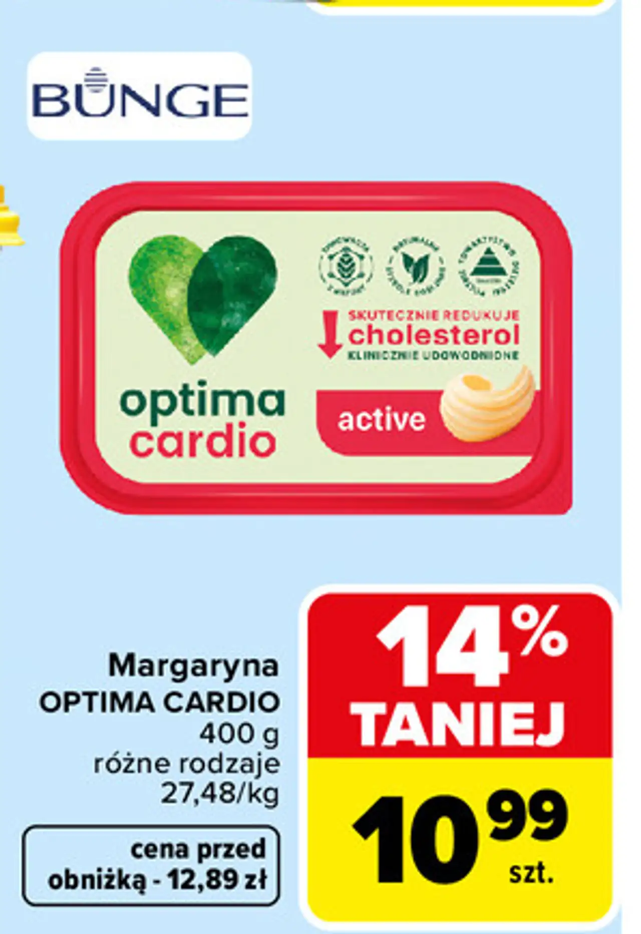 Margaryna OPTIMA CARDIO