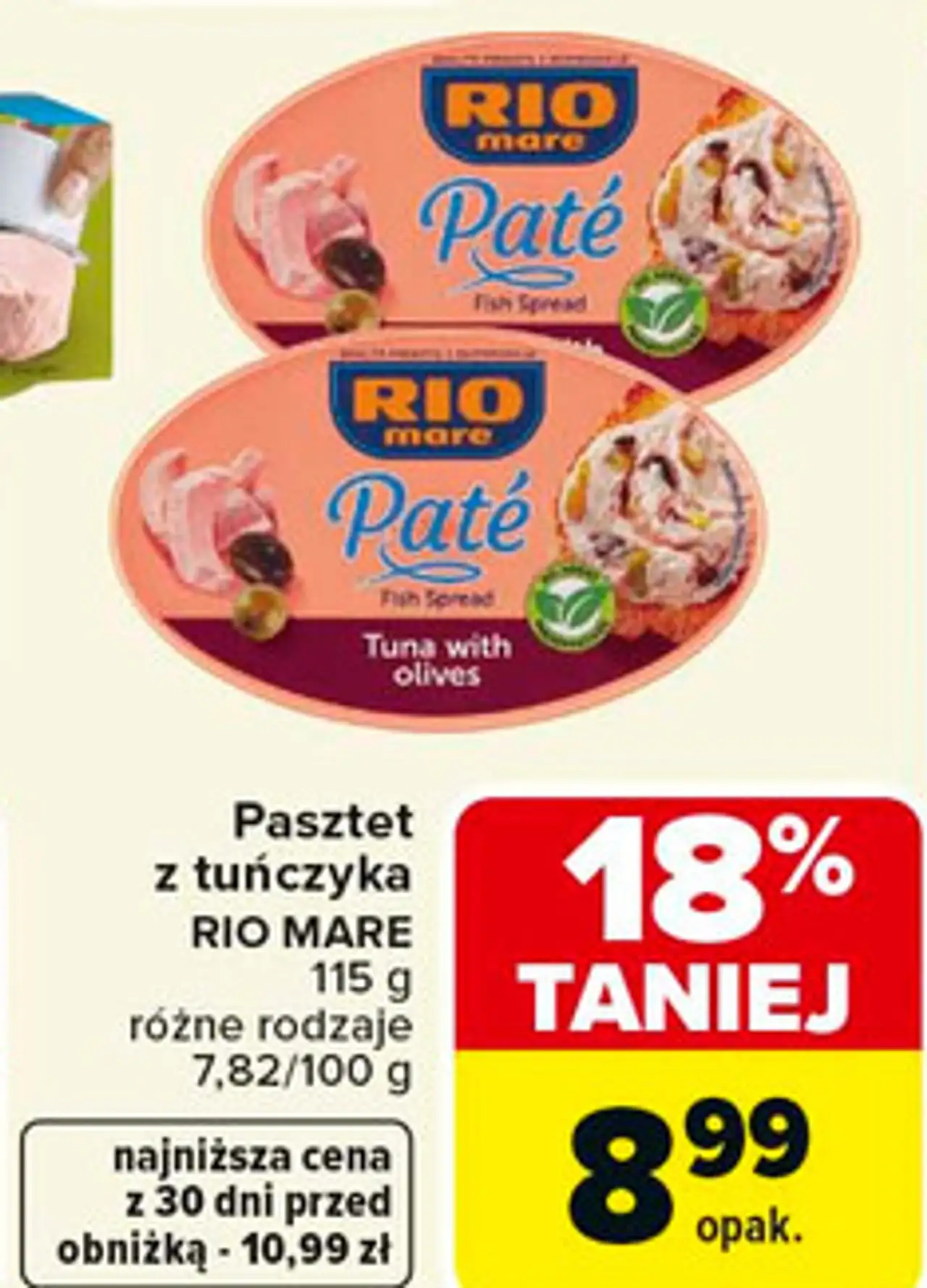 Pasztet z tuńczyka RIO MARE