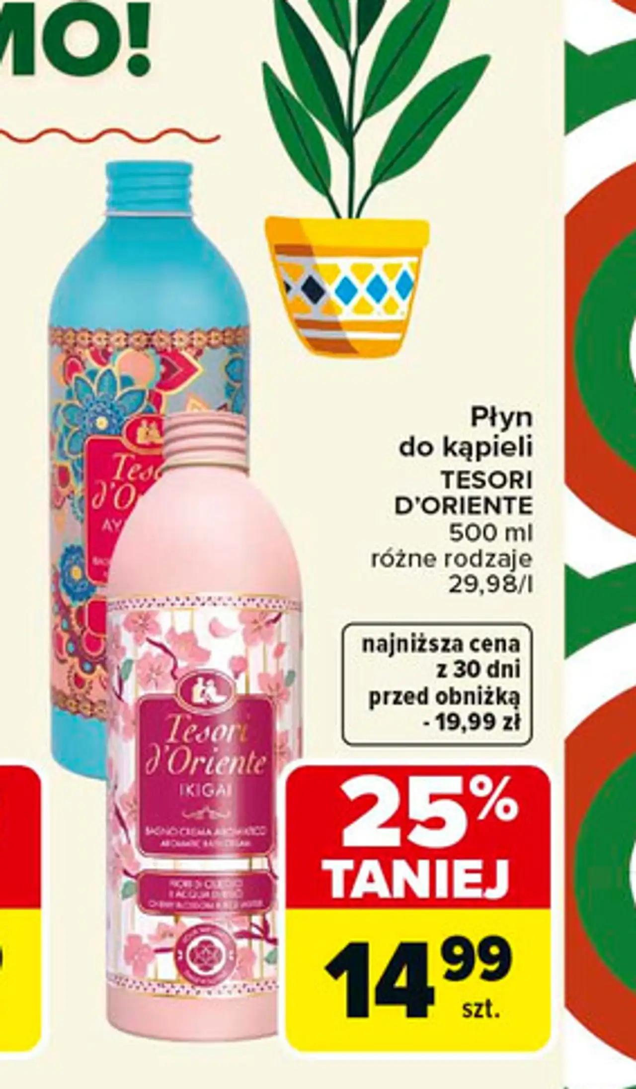 Płyn do kąpieli TESORI D'ORIENTE
