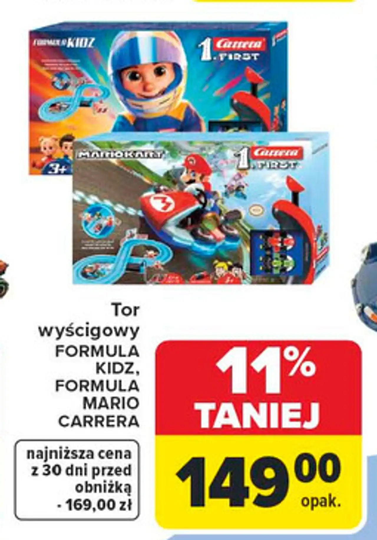 Tor wyścigowy FORMULA KIDZ, FORMULA MARIO CARRERA