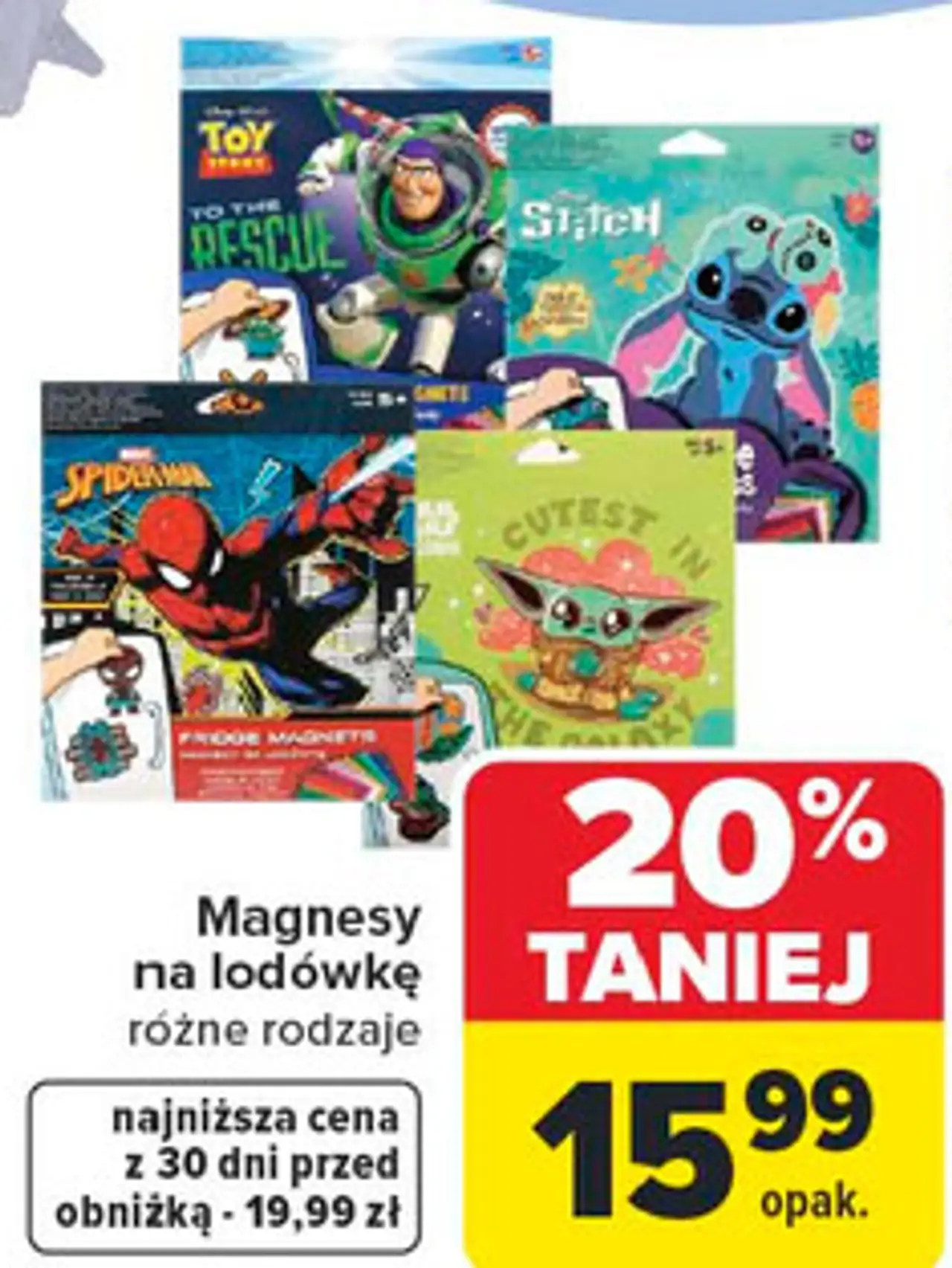 Magnesy na lodówkę różne rodzaje