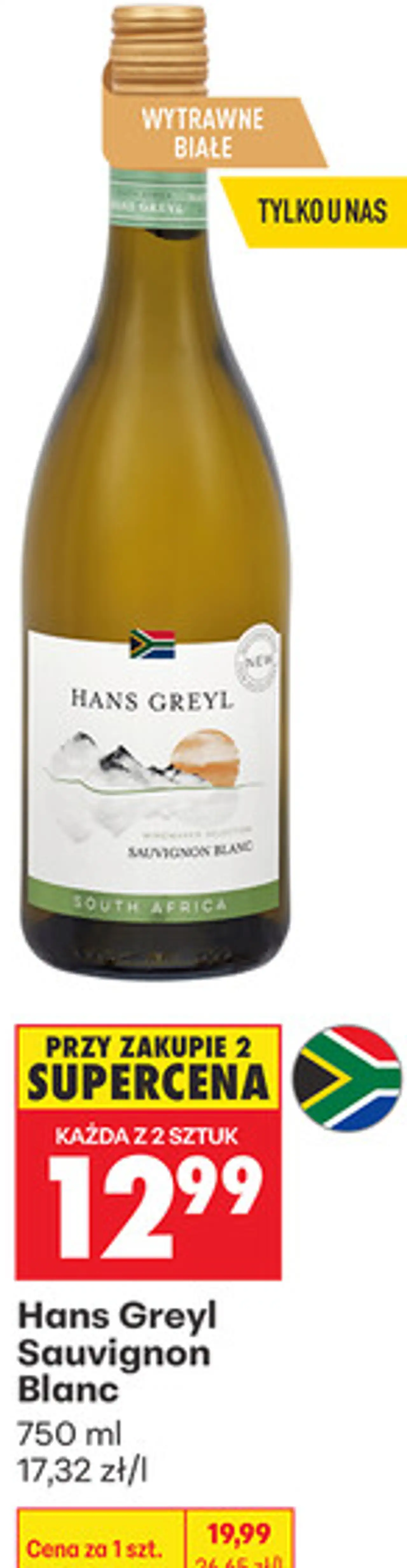 Hans Greyl Sauvignon Blanc 750 ml