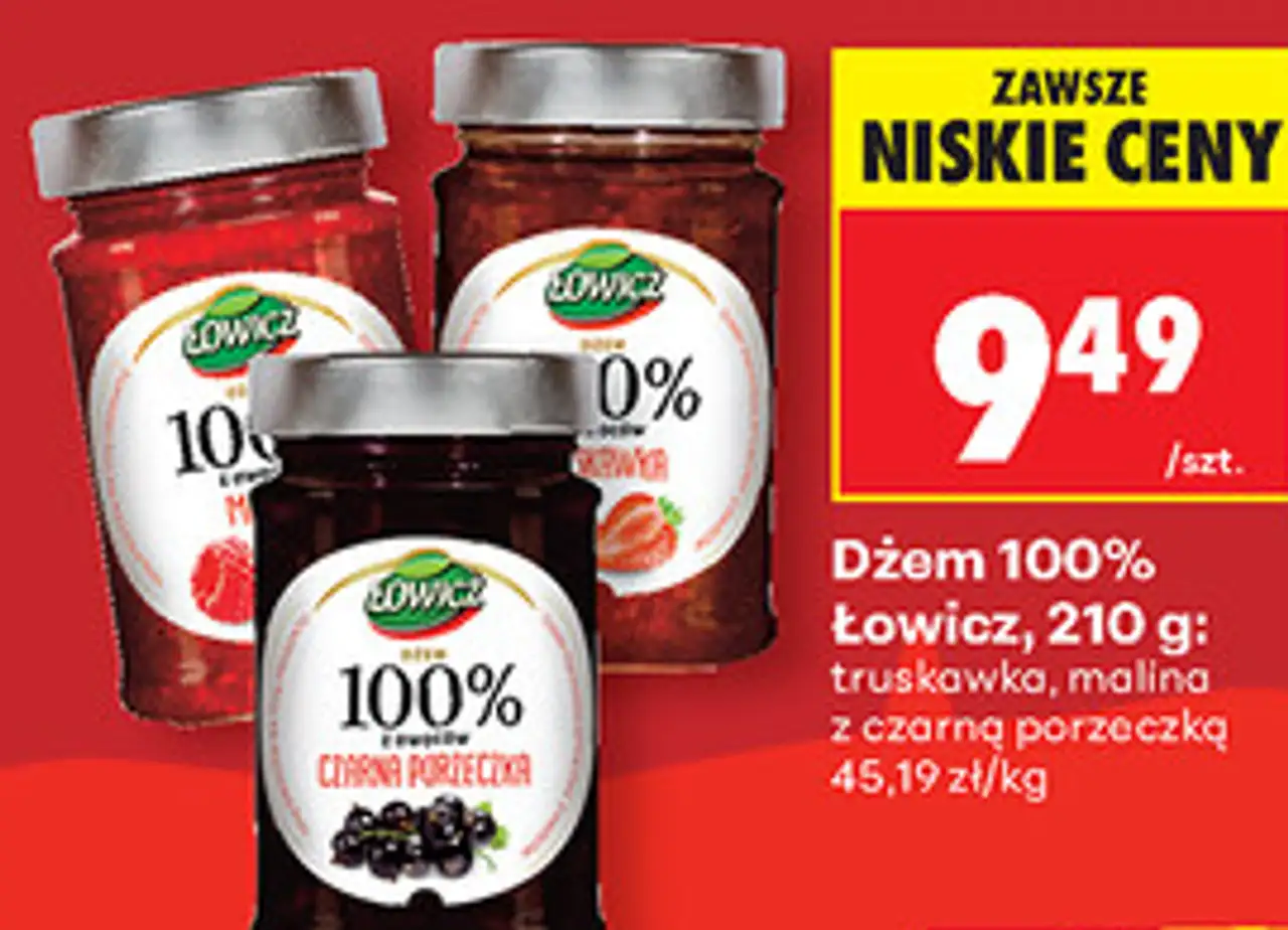 Dżem 100% Łowicz